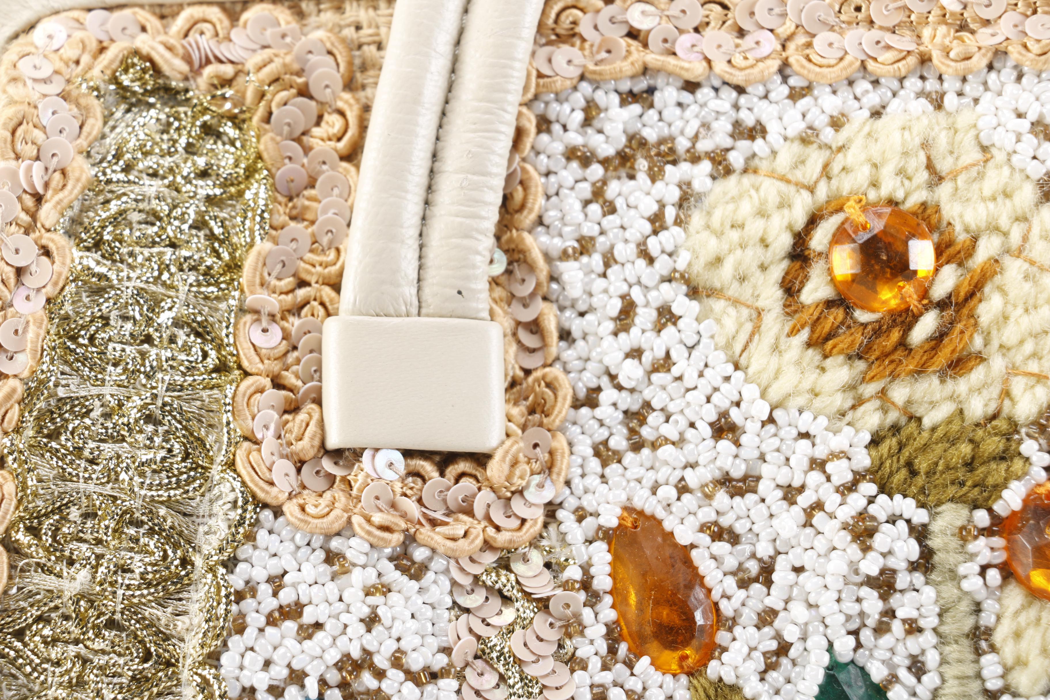 Vintage Christiana Hand Beaded Purse