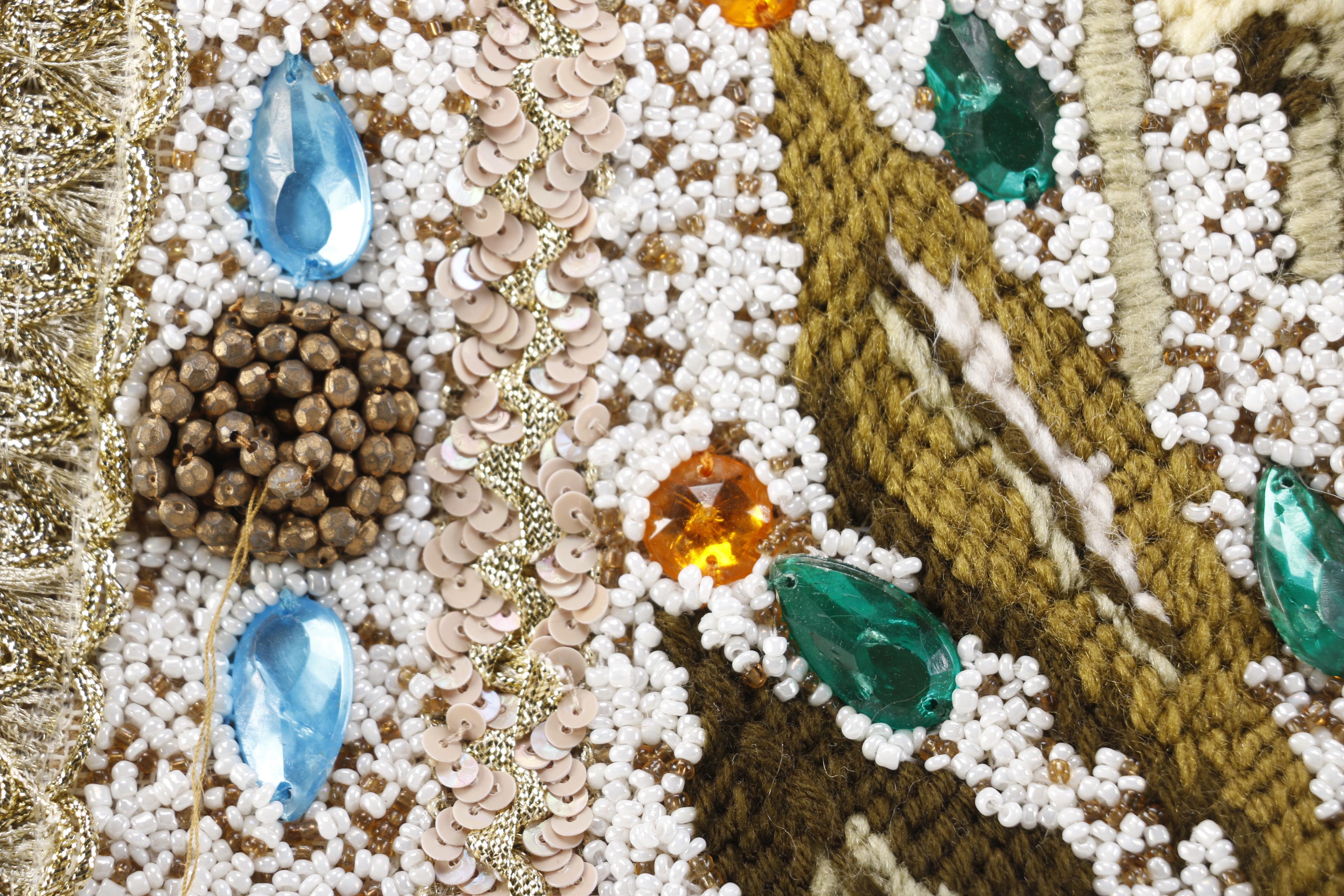 Vintage Christiana Hand Beaded Purse