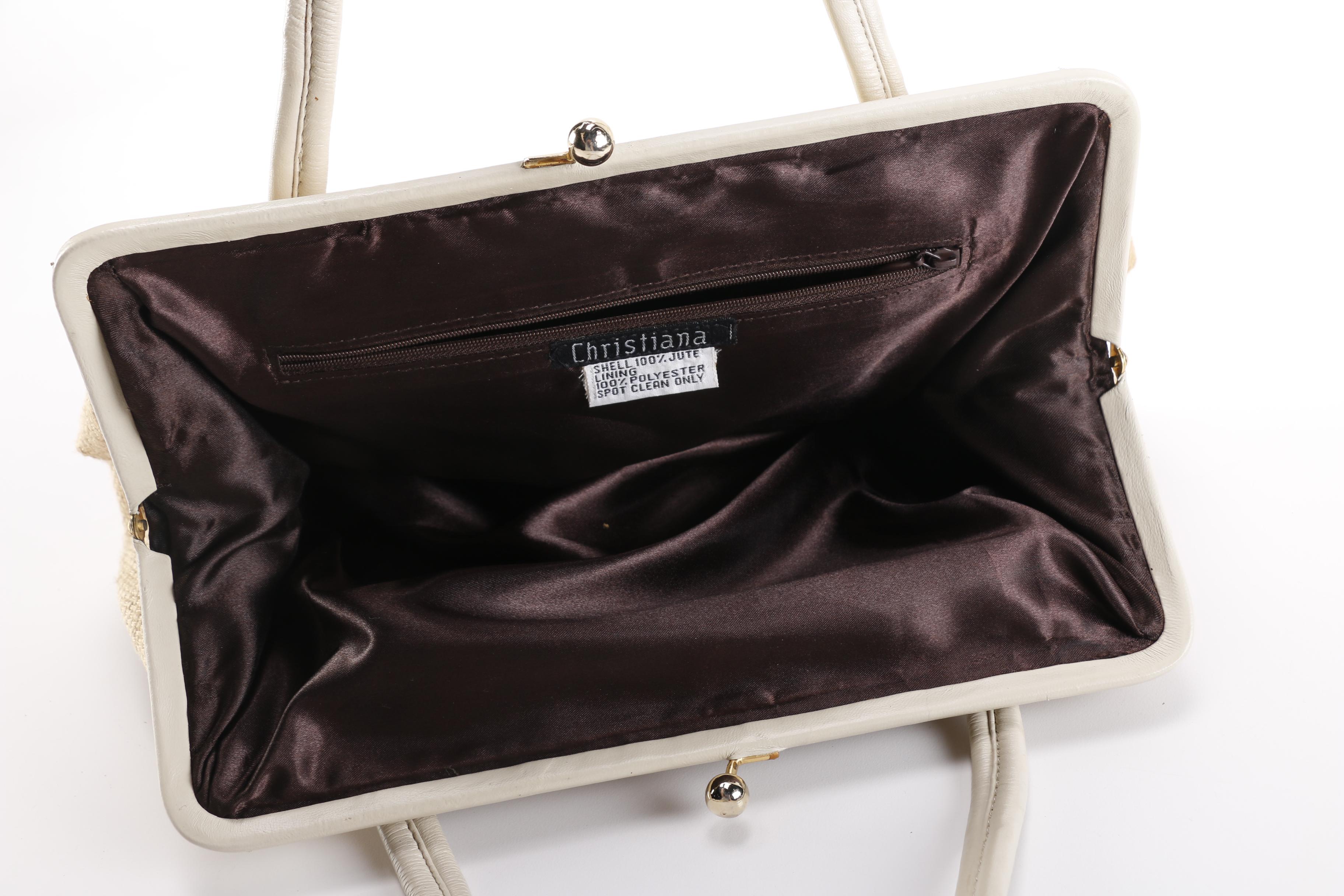 Vintage Christiana Hand Beaded Purse