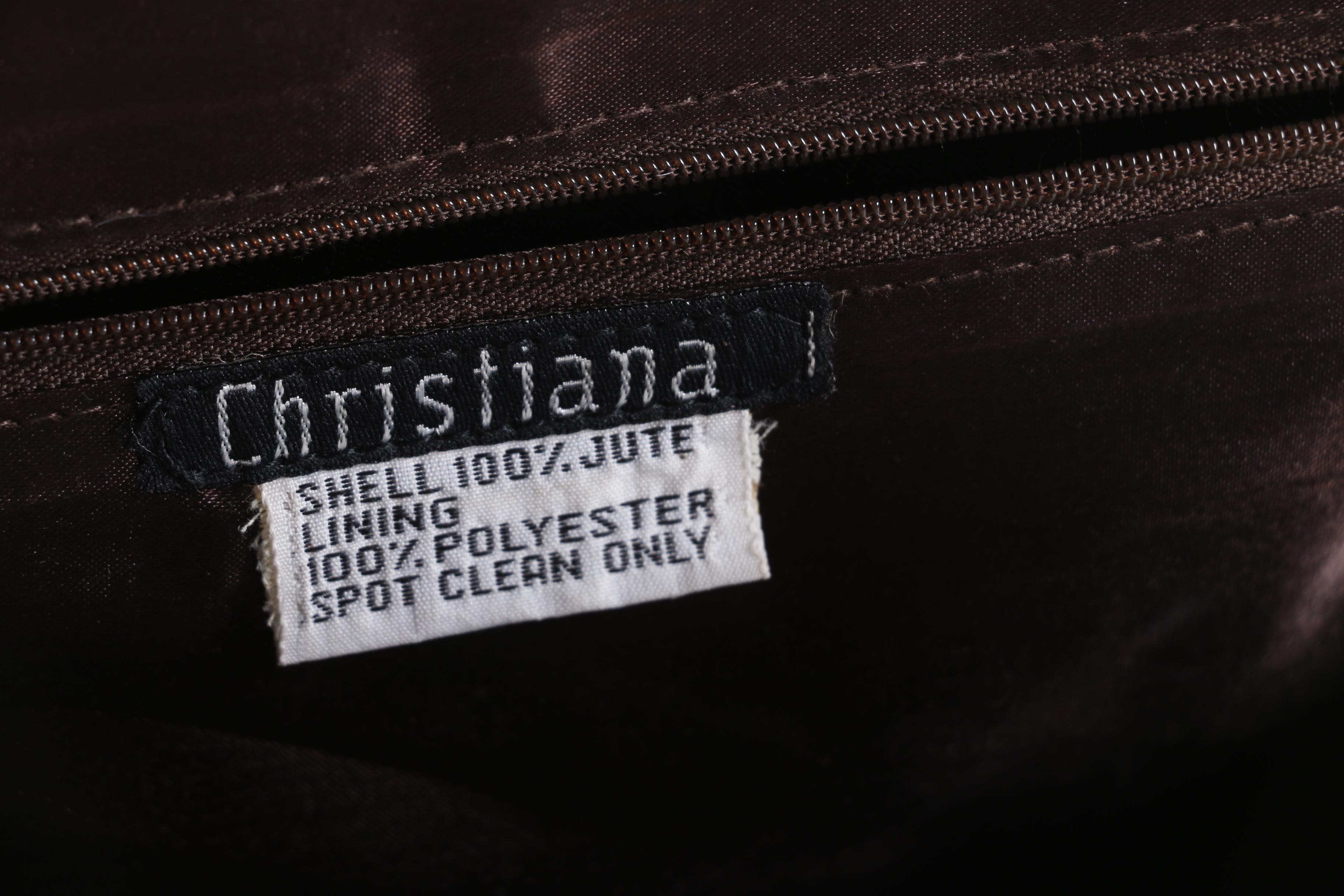 Vintage Christiana Hand Beaded Purse