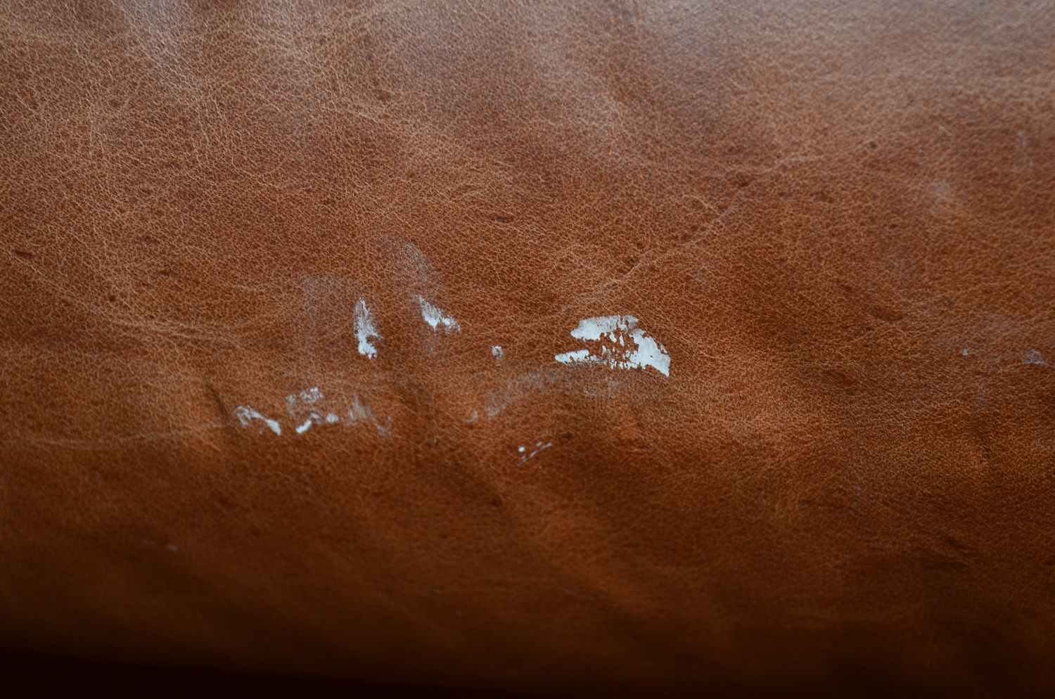 Pottery Barn by Mitchell Gold Leather Chair With Ottoman