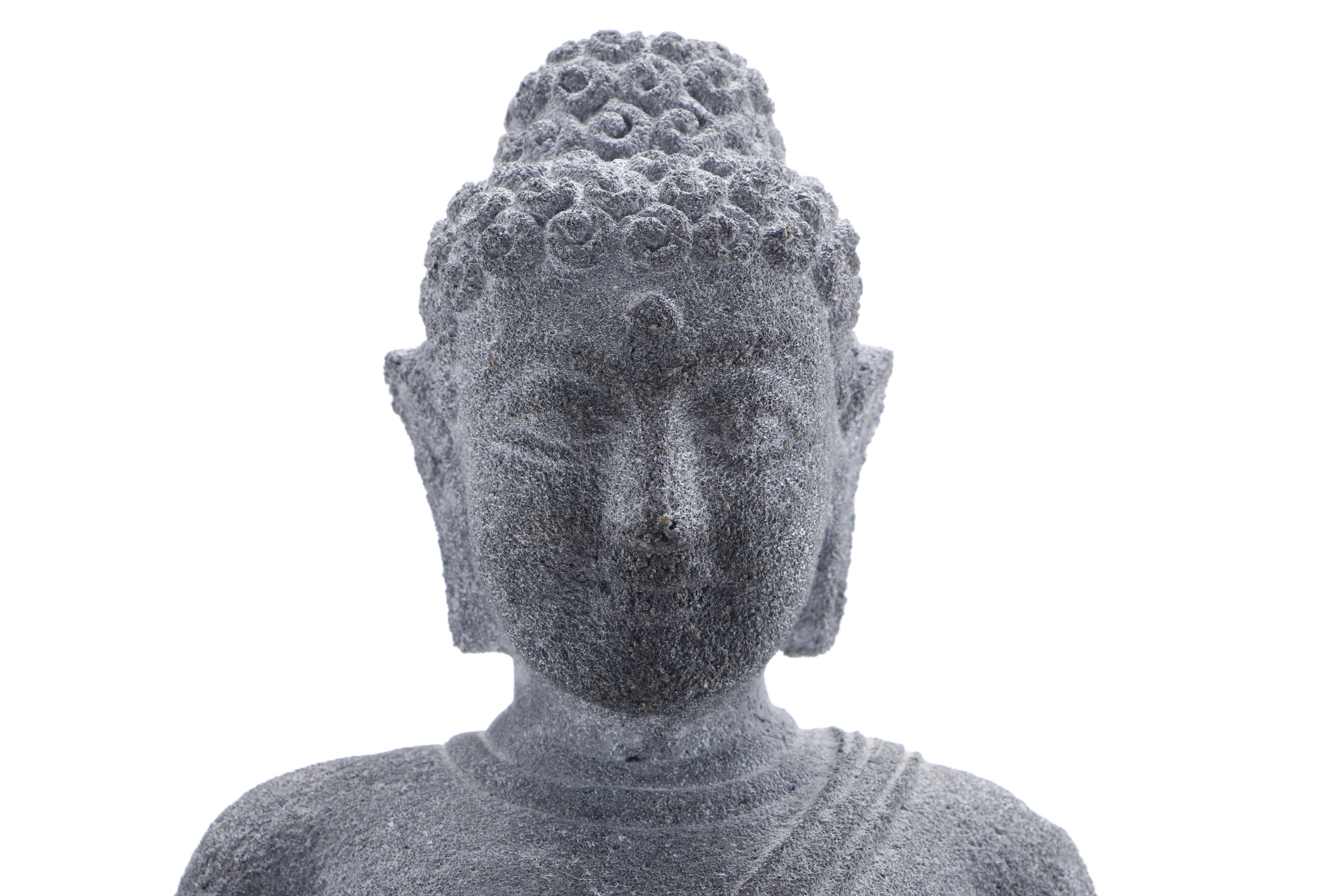 Cast Stone Indonesian Buddha Figurine