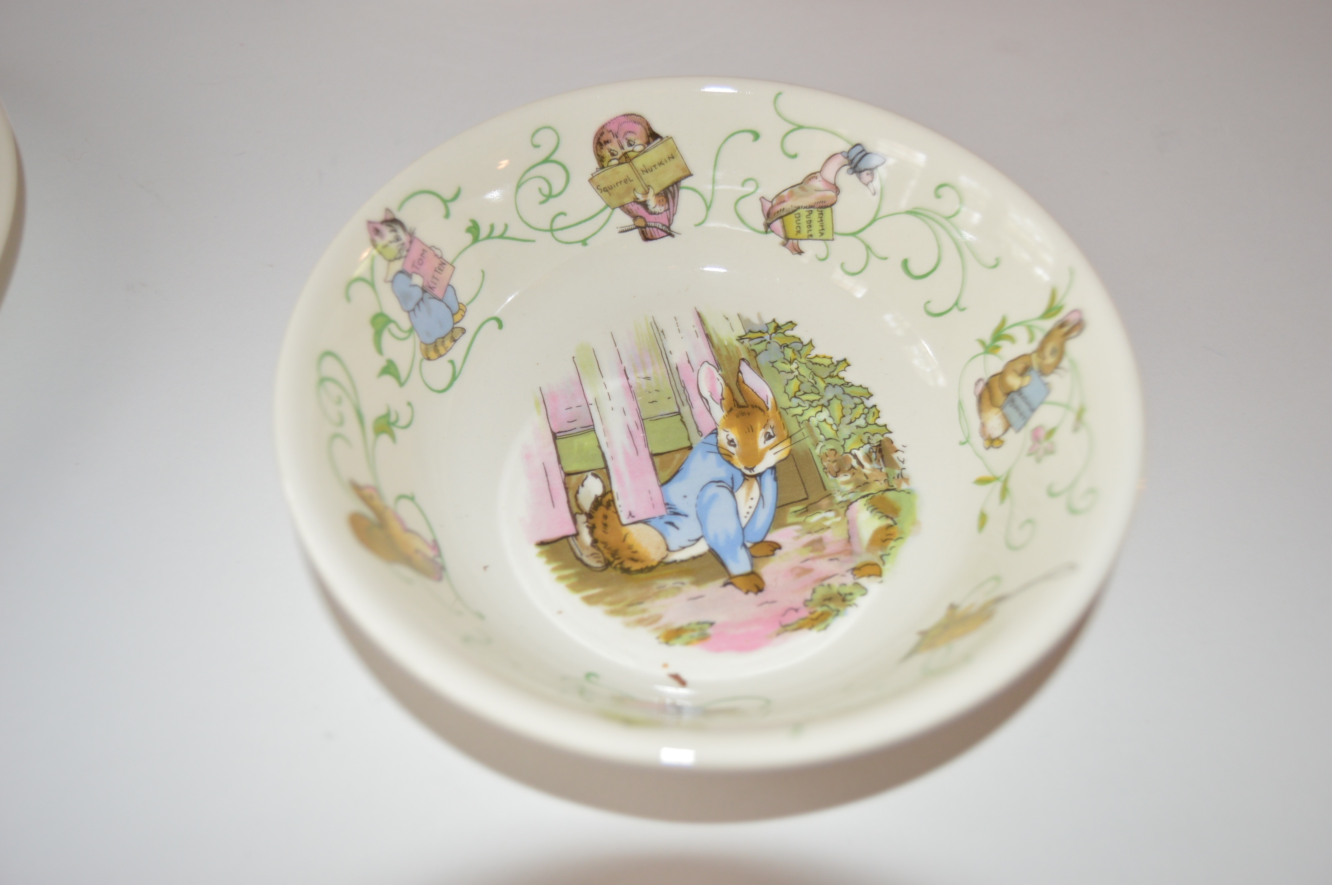 Vintage "Peter Rabbit" Wedgwood Child's Place Settings