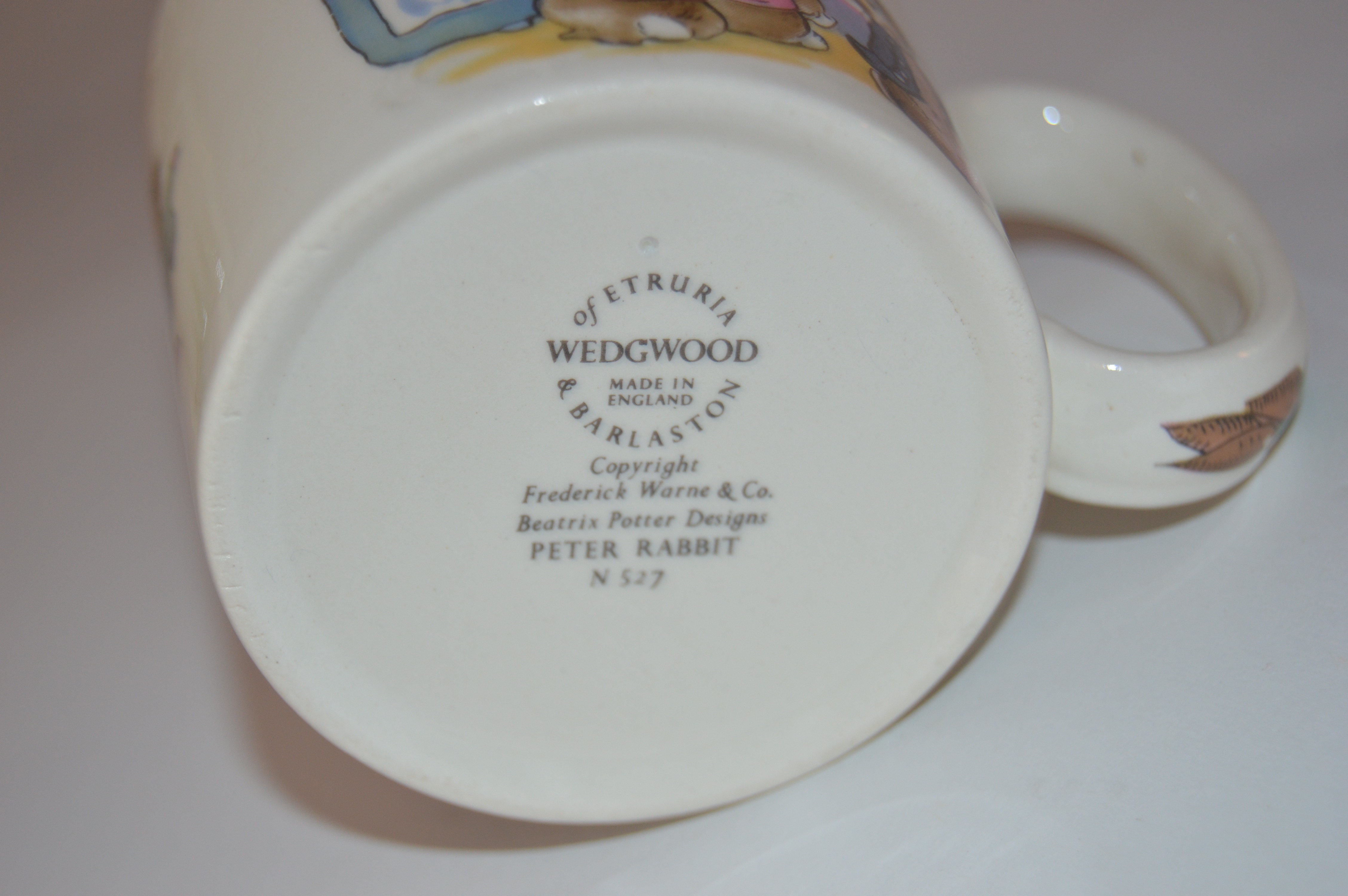 Vintage "Peter Rabbit" Wedgwood Child's Place Settings