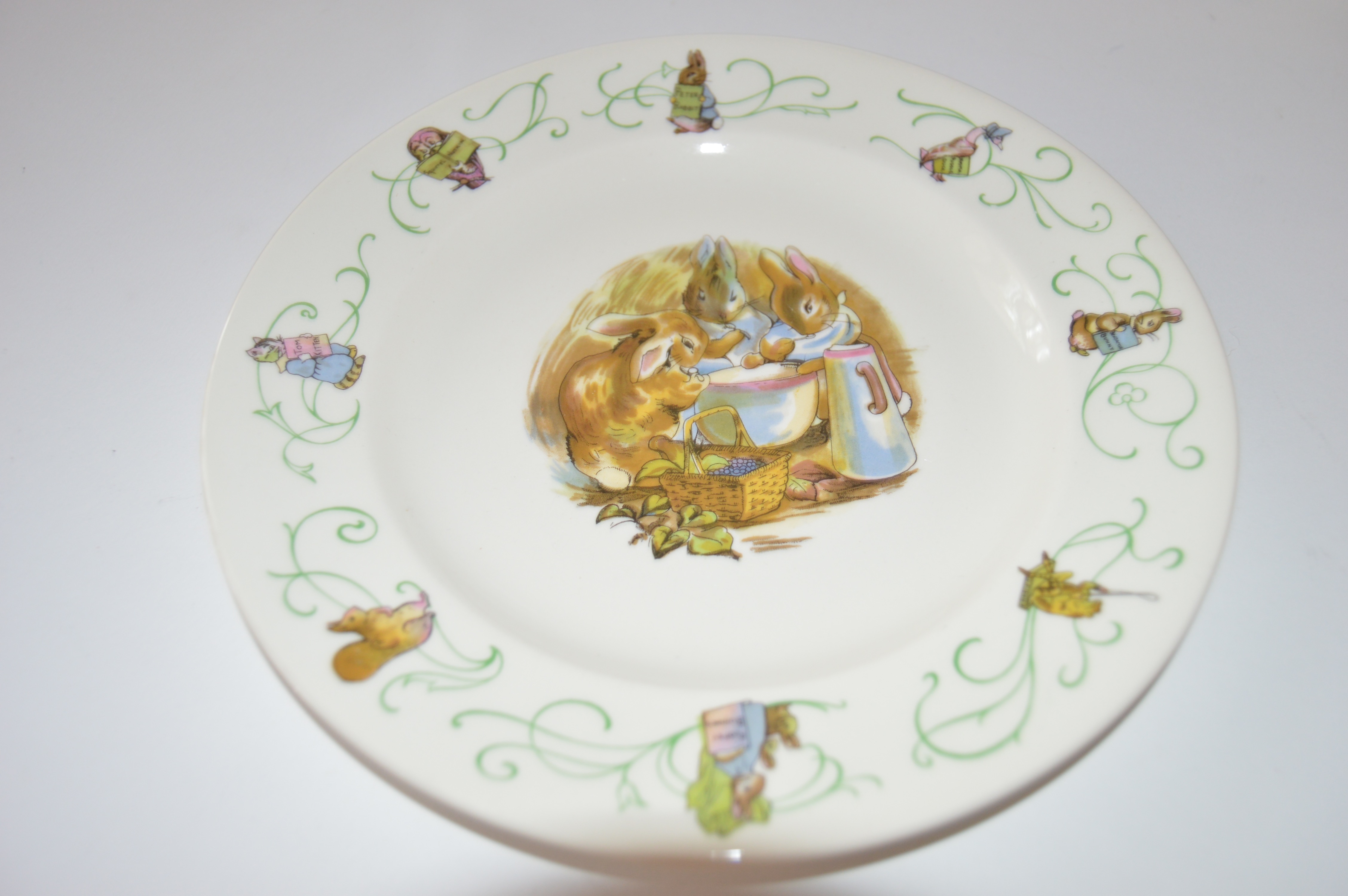 Vintage "Peter Rabbit" Wedgwood Child's Place Settings