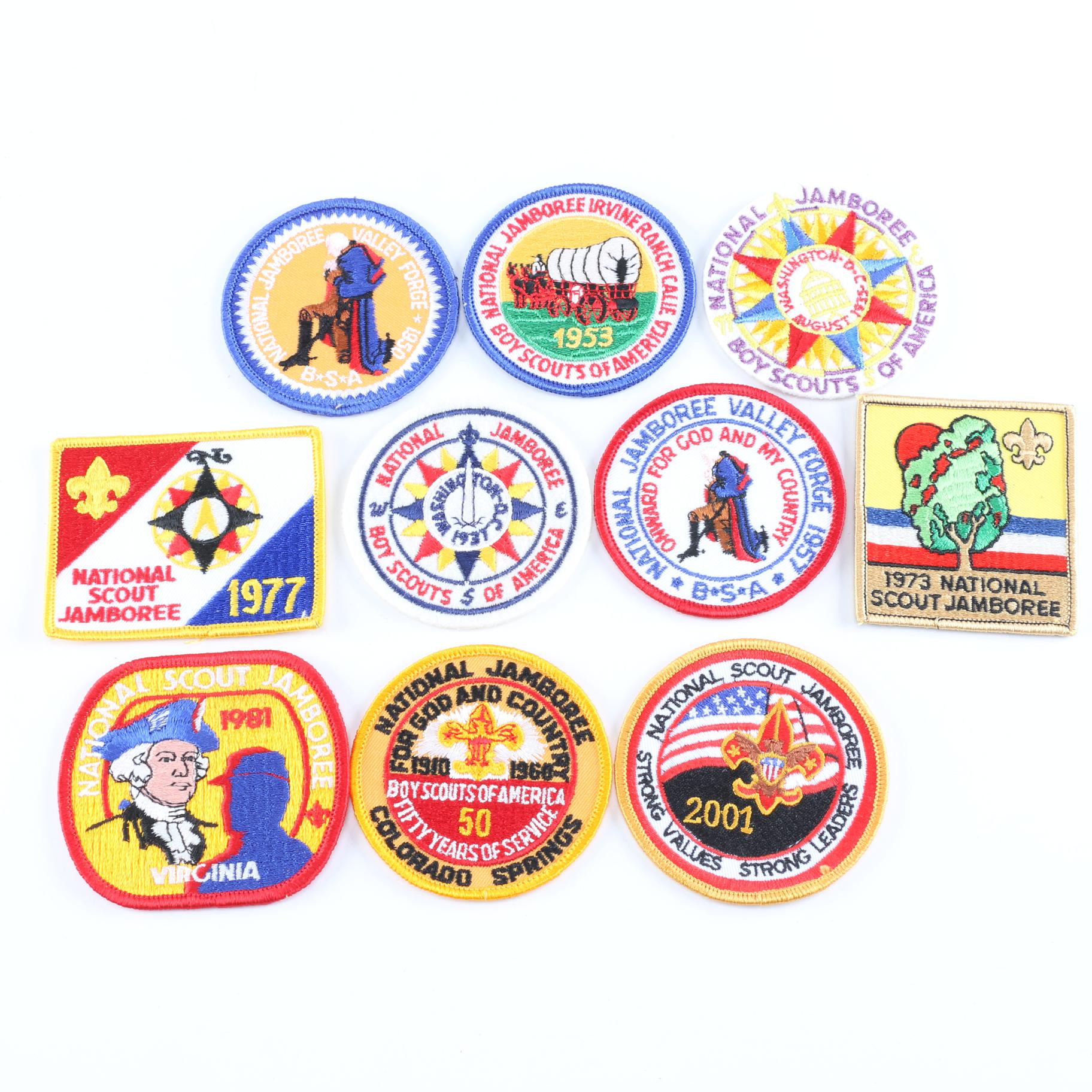 Boy Scout Jamboree Replica Patches
