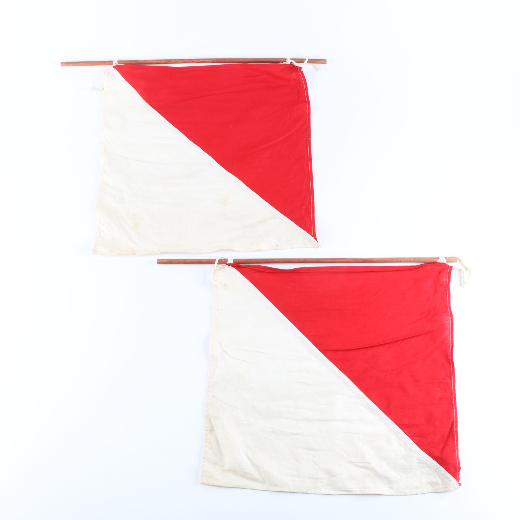 Vintage Boy Scout Signal Flags