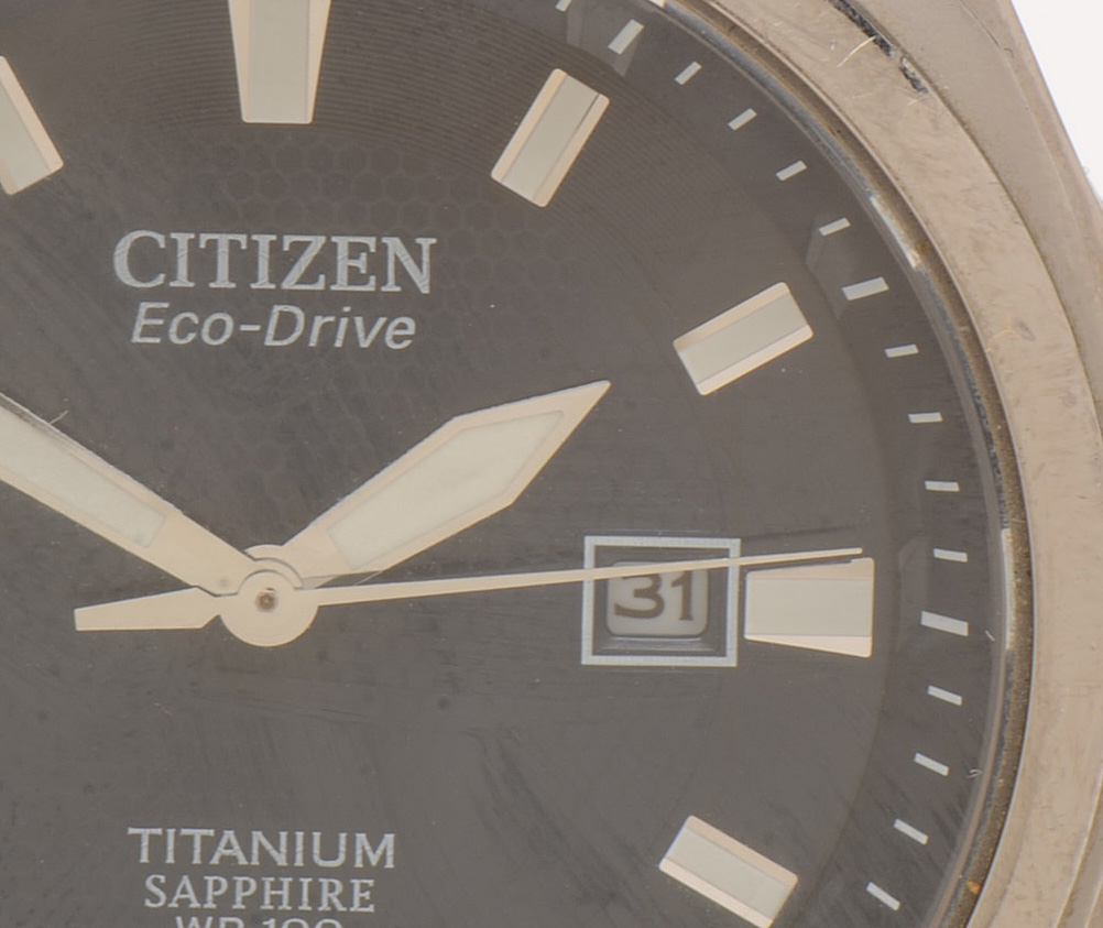 Citizen Eco-Drive Titanium Sapphire Watch