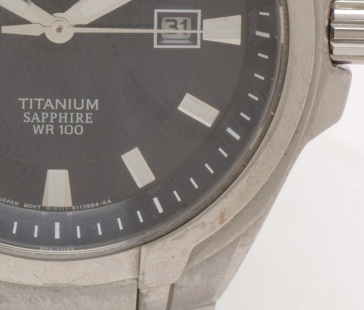 Citizen Eco-Drive Titanium Sapphire Watch