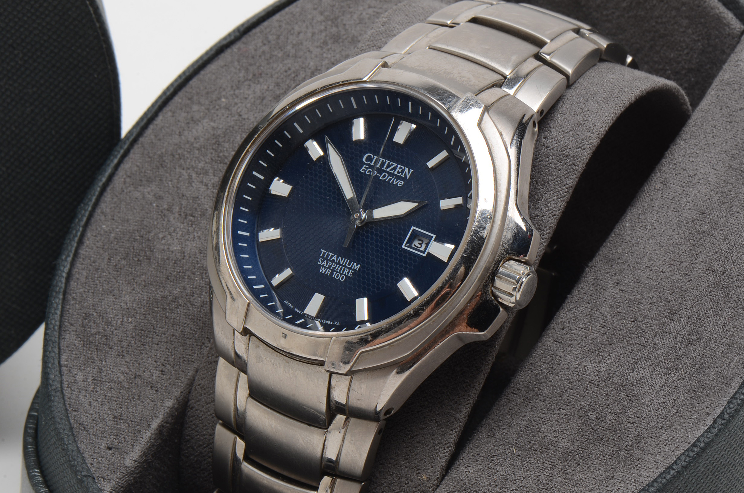 Citizen Eco-Drive Titanium Sapphire Watch