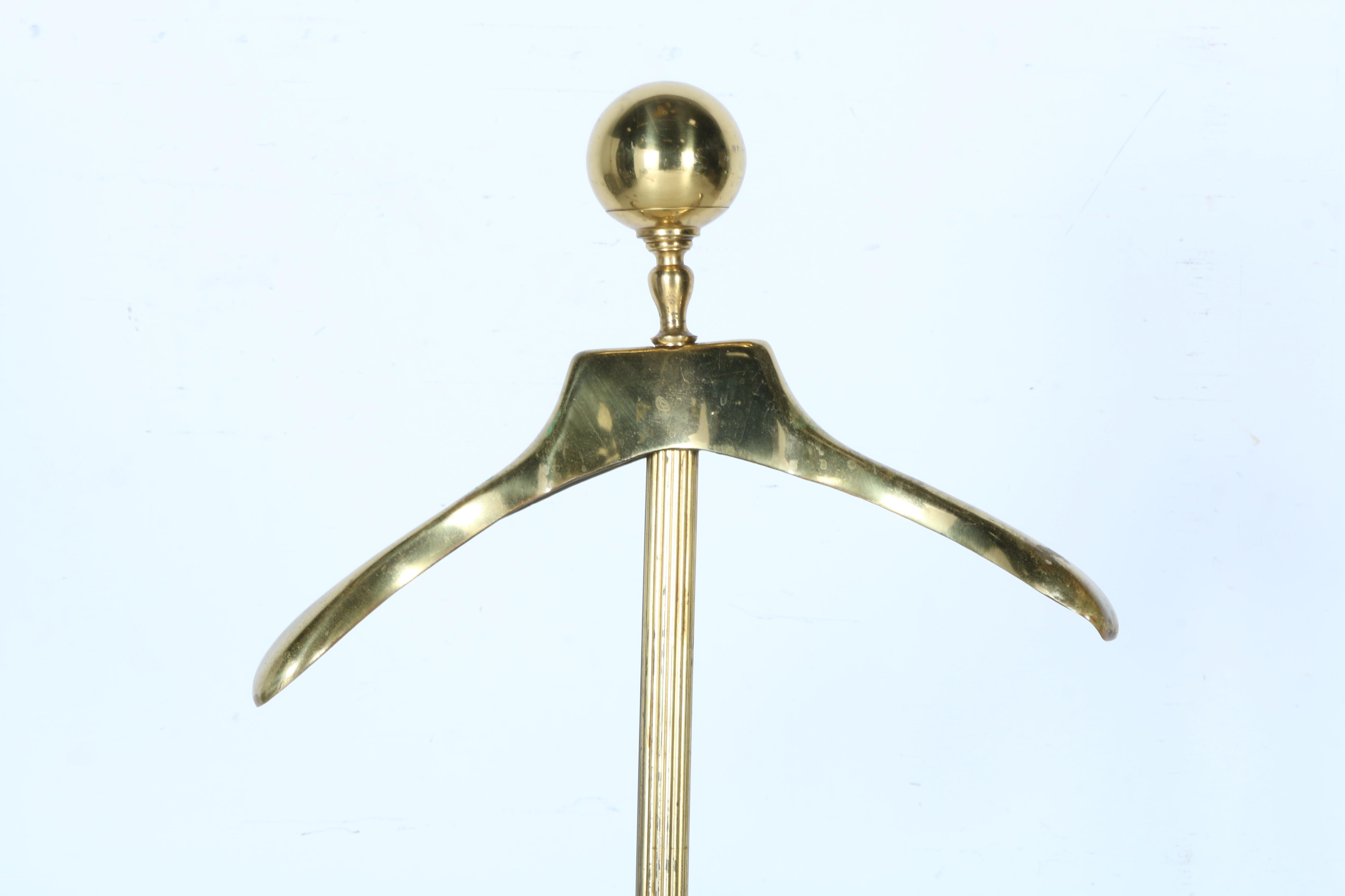 Brass Suit Valet and Accessories