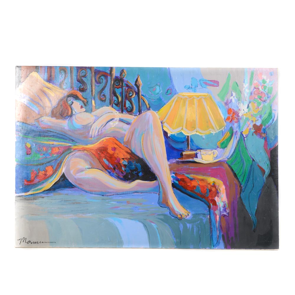 Isaac Maimon Original Oil Painting on Canvas