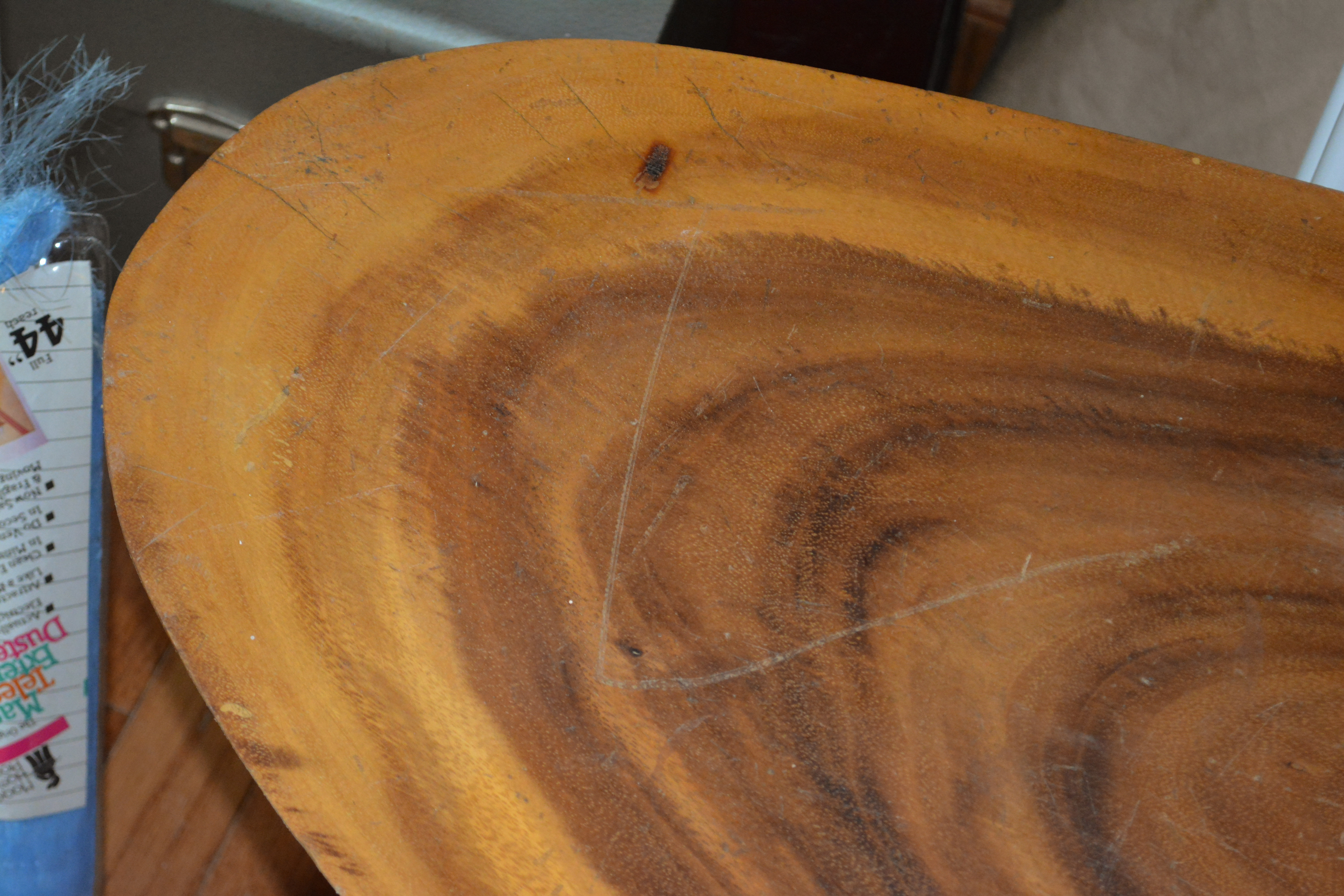 Mid Century Modern Tree Slab Coffee Table