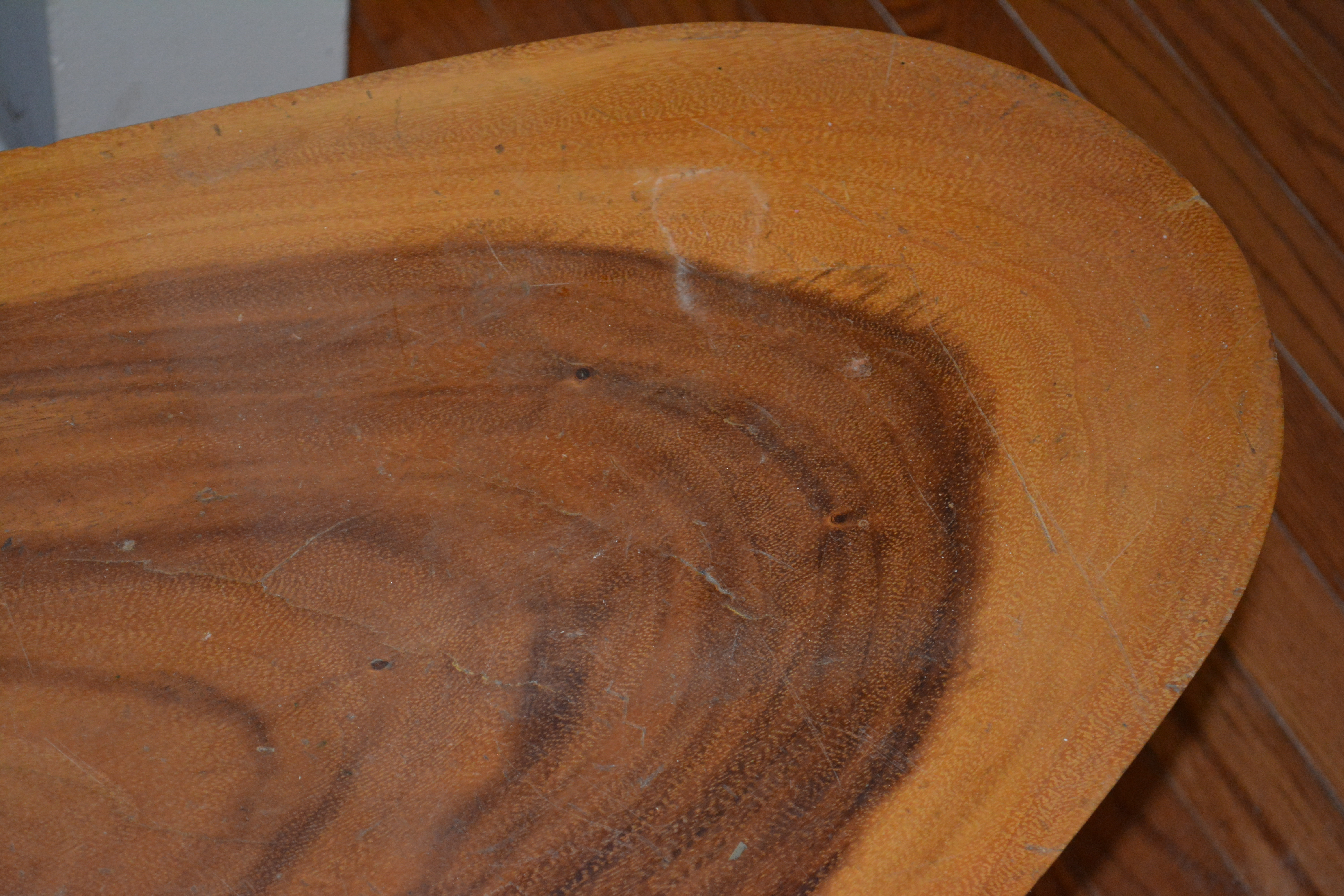 Mid Century Modern Tree Slab Coffee Table