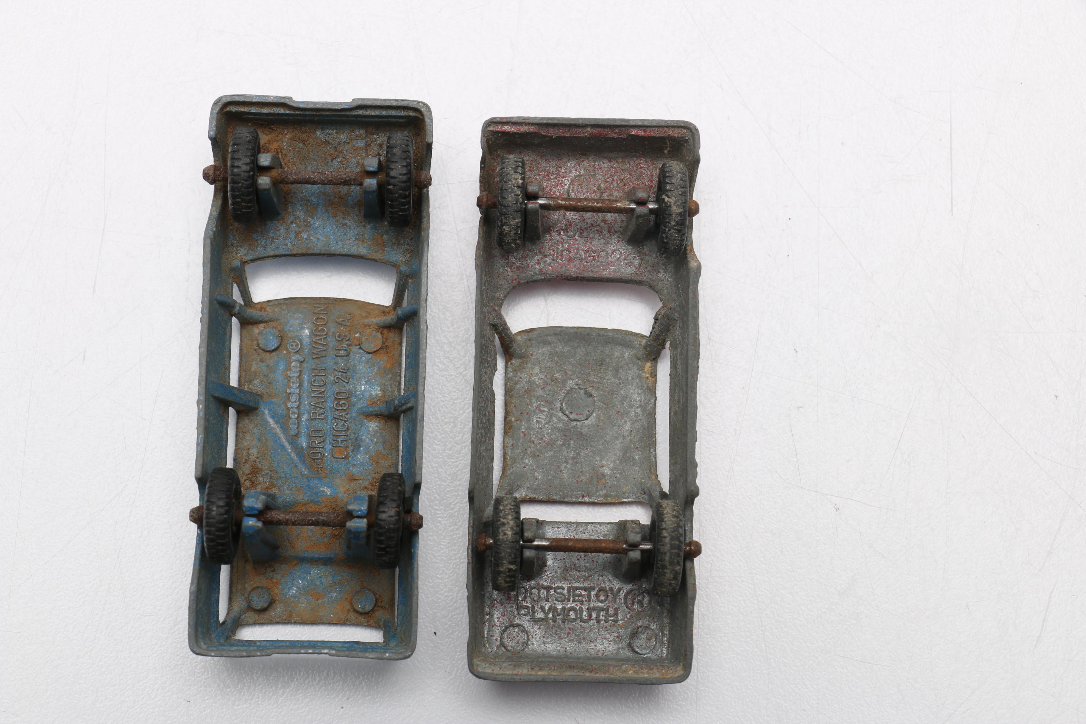 1950s-Era Tootsietoy Die-Cast Cars