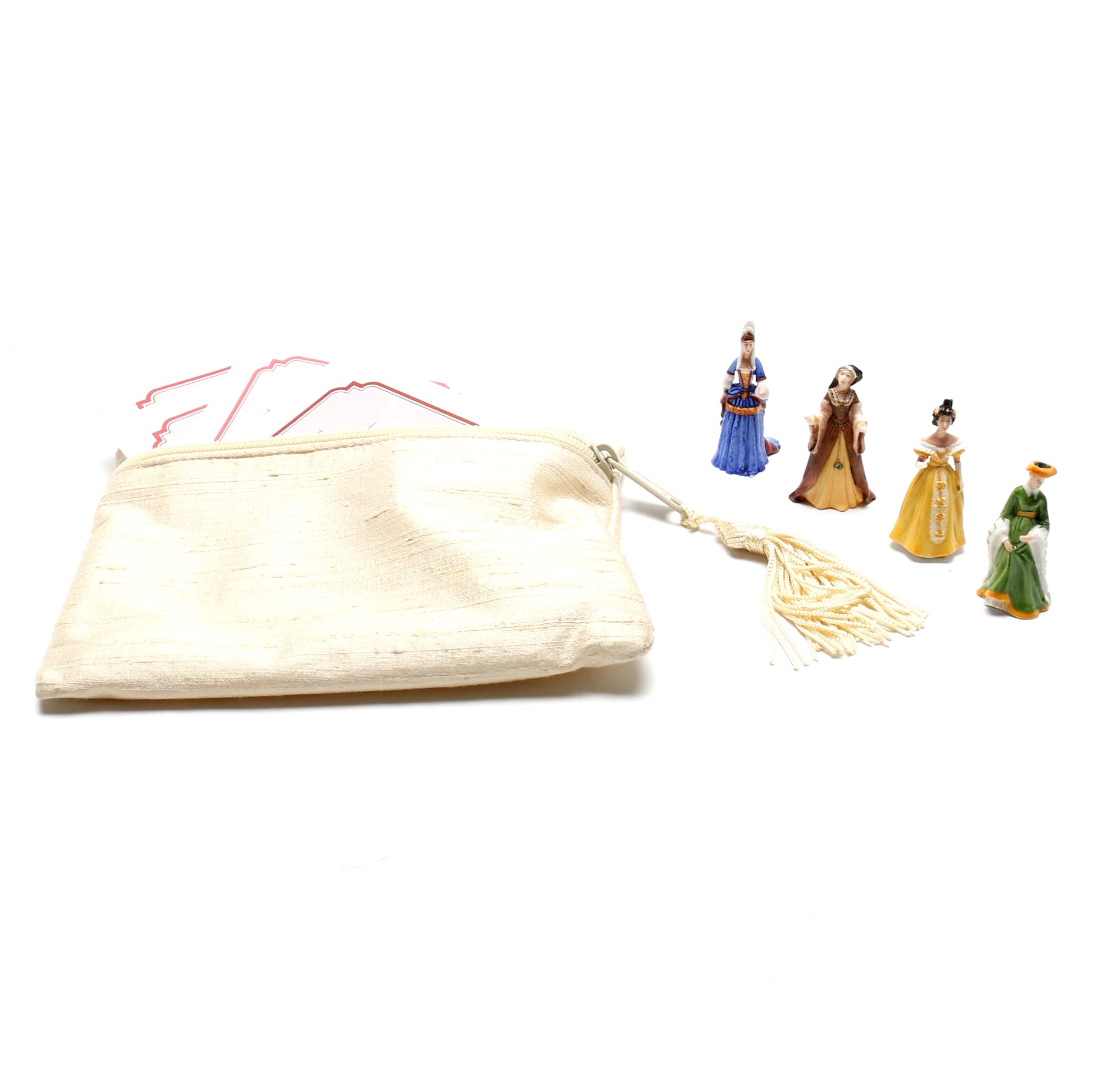 1983 Franklin Porcelain Miniature "Ladies of Fashion" Figurines