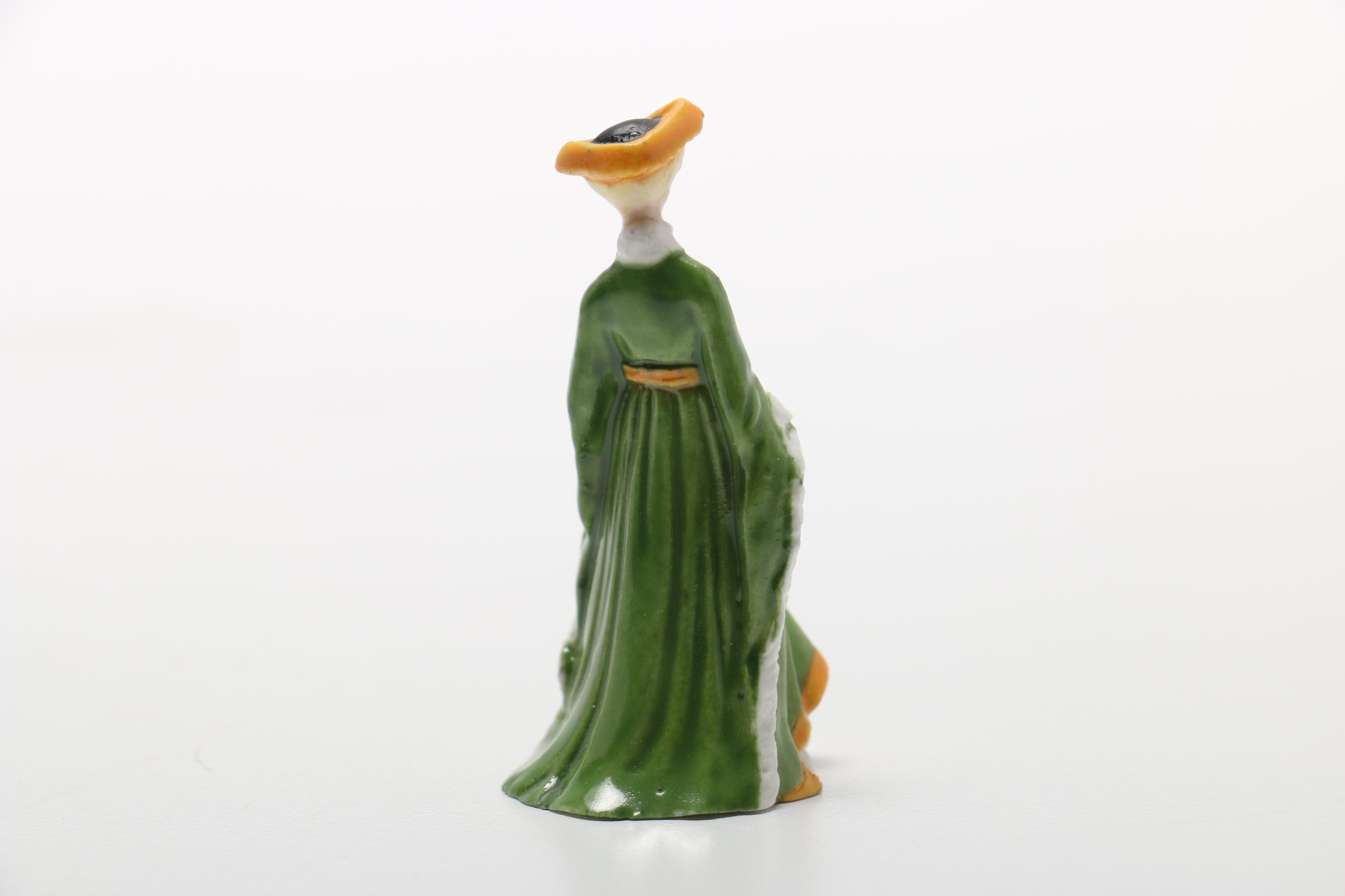 1983 Franklin Porcelain Miniature "Ladies of Fashion" Figurines