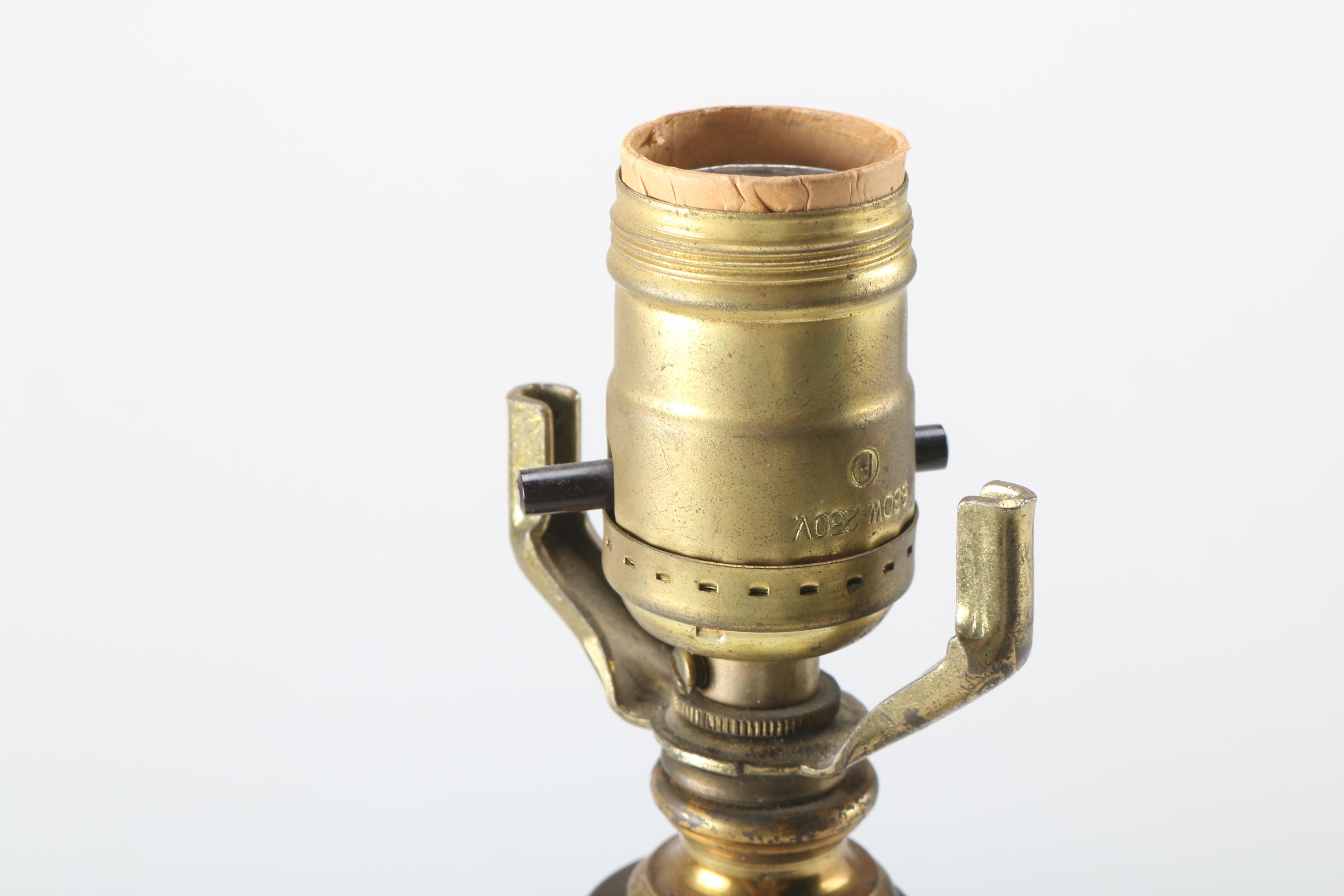 St. Clair Art Glass Lamp