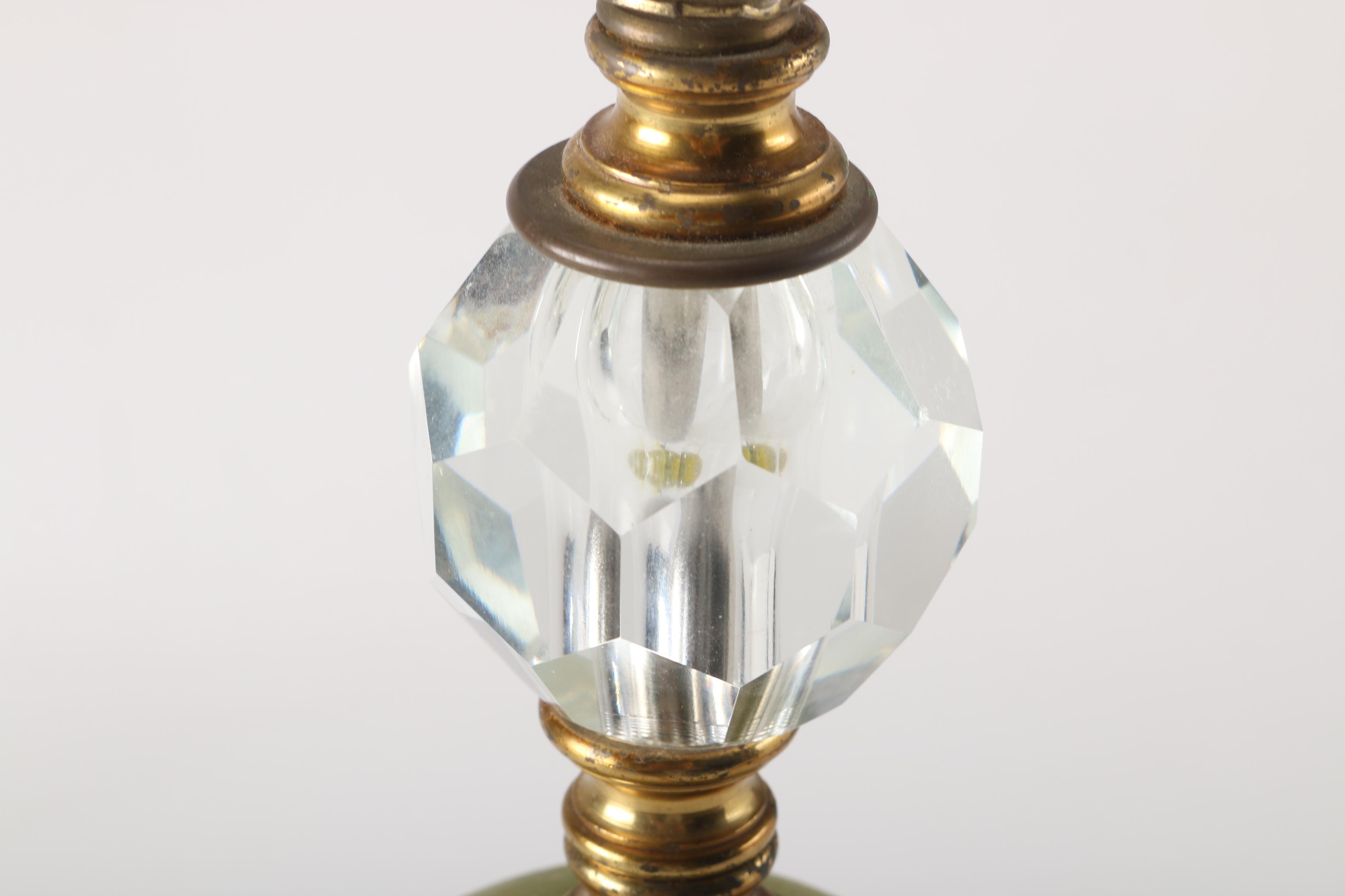 St. Clair Art Glass Lamp