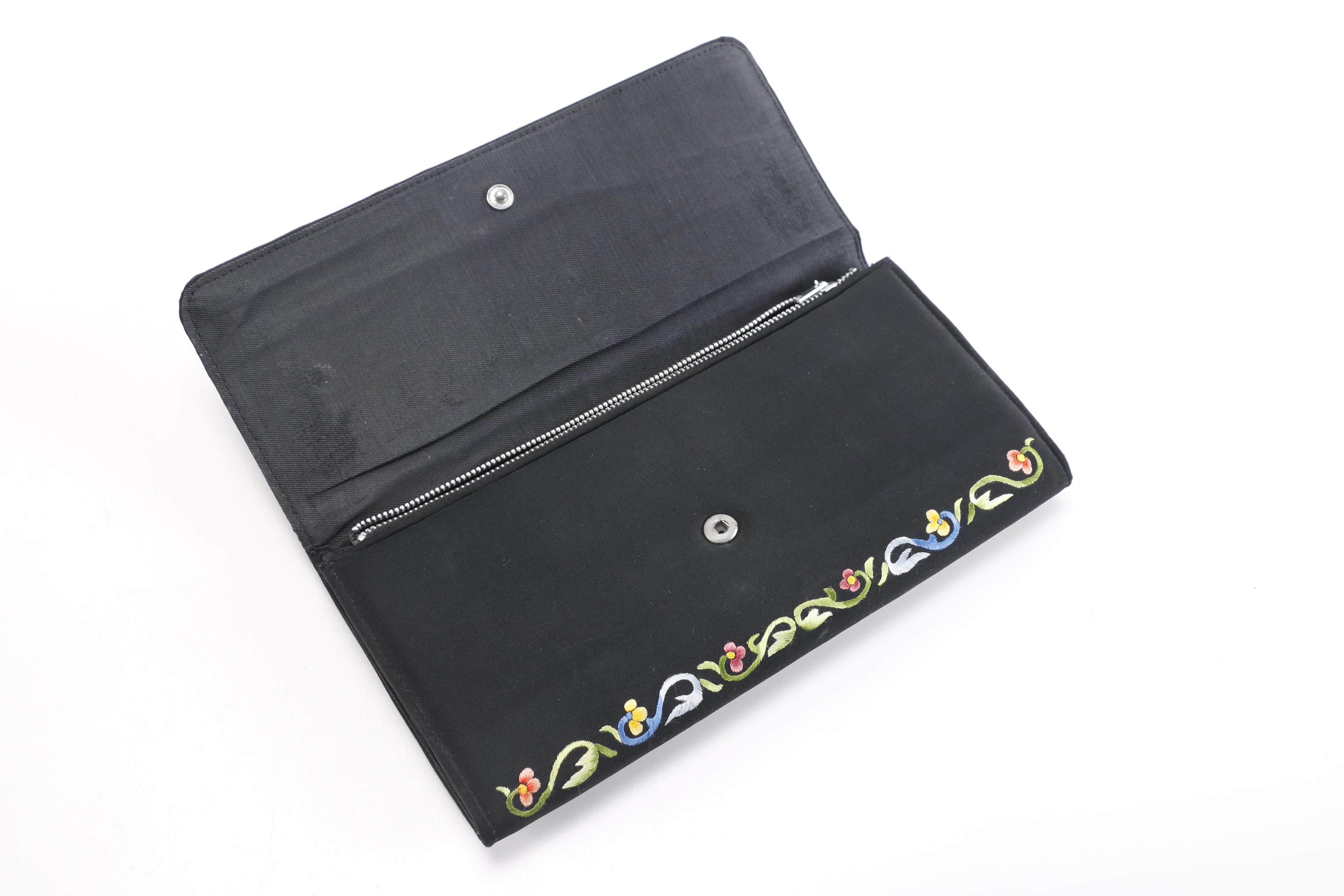 Embroidered Handbags and Wallet