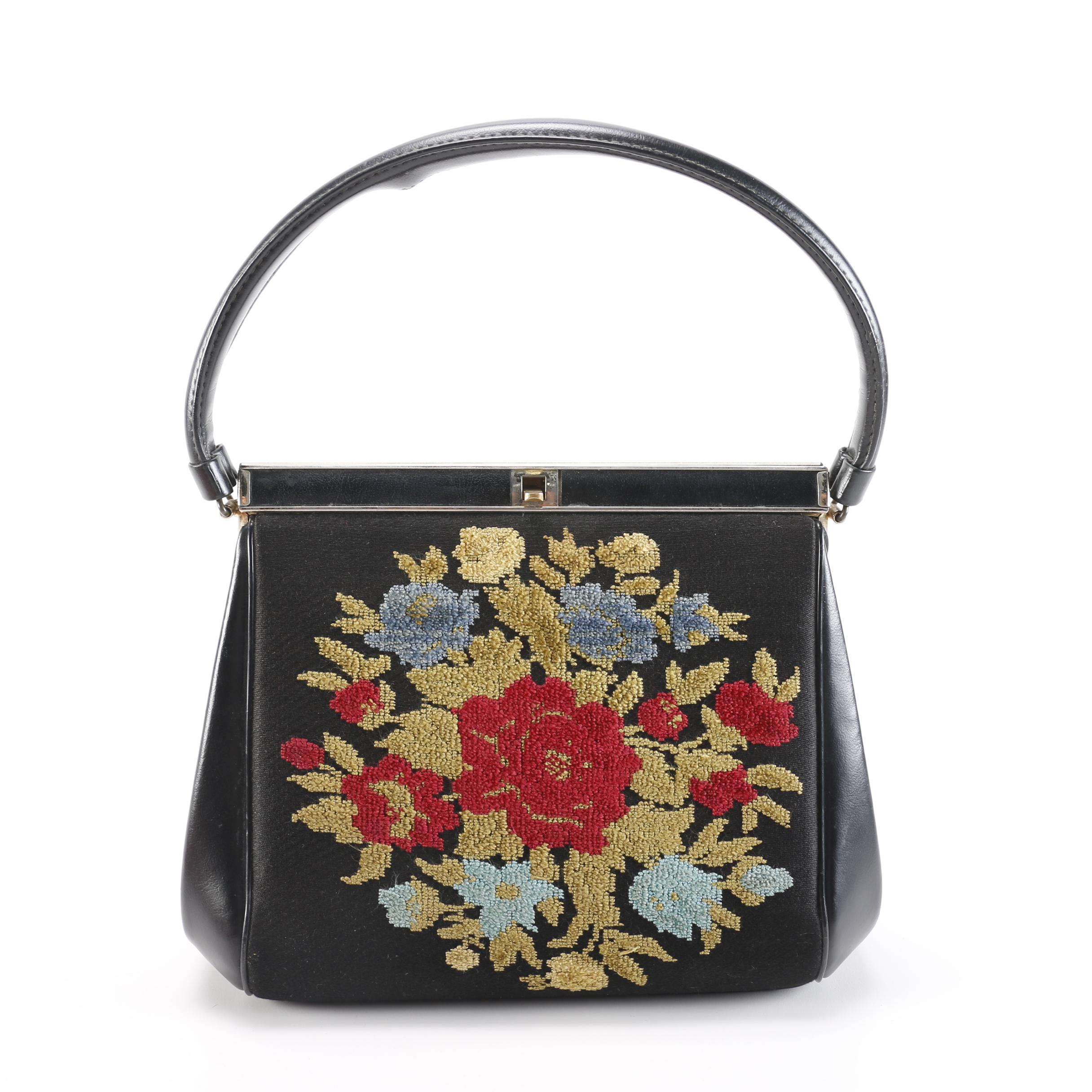 Embroidered Handbags and Wallet