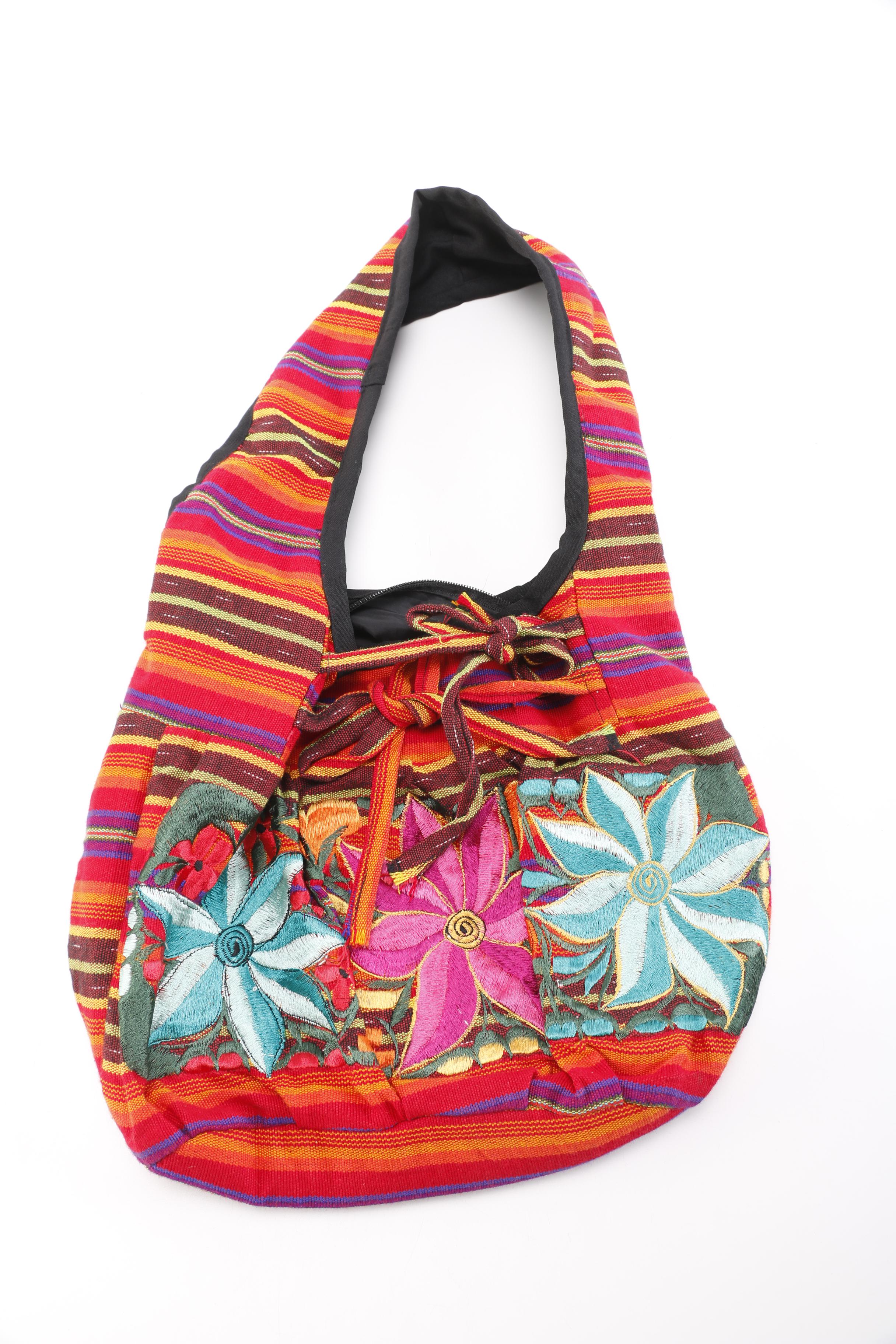 Embroidered Handbags and Wallet