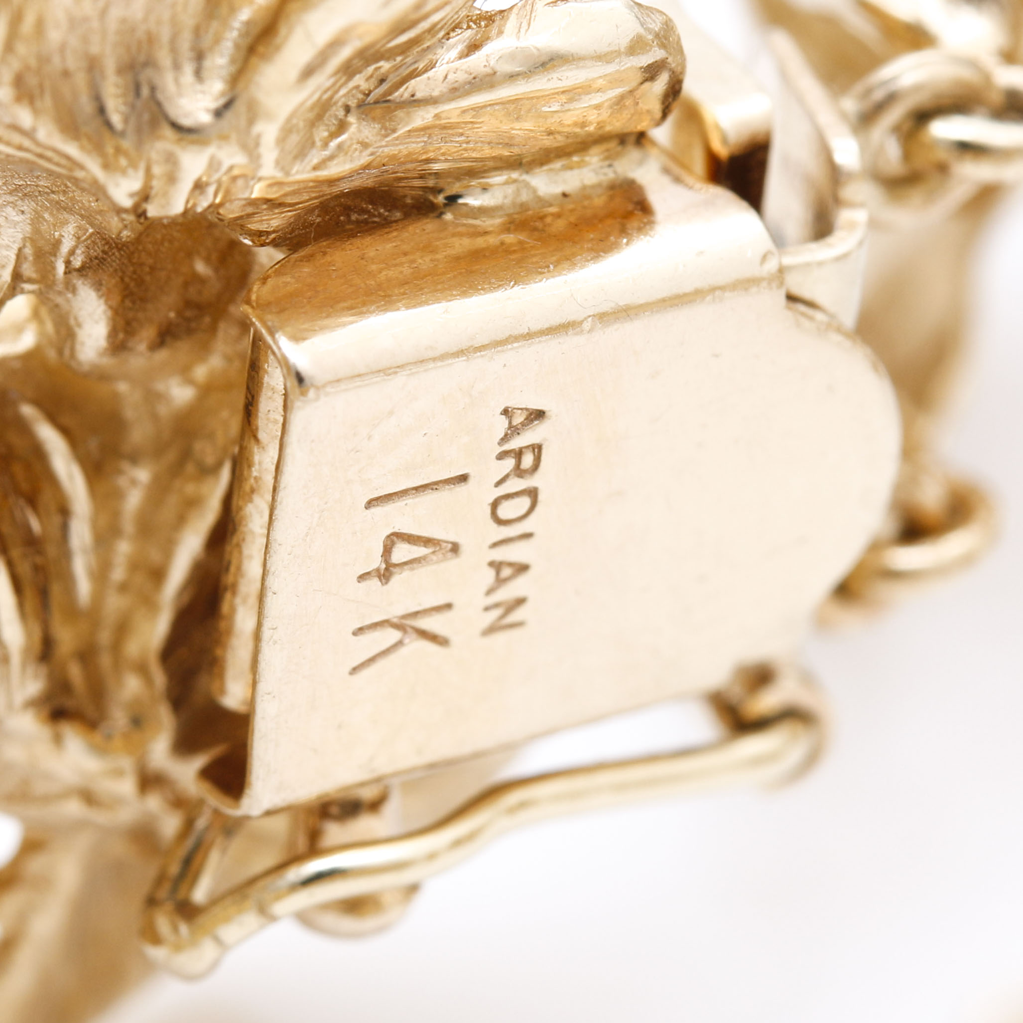 Ardian 14K Yellow Gold Floral Bracelet