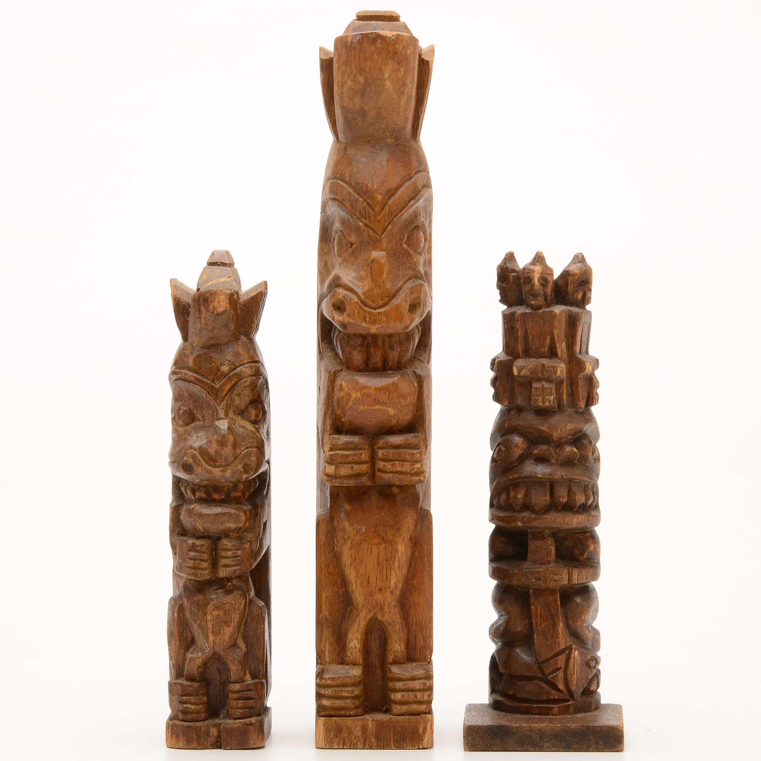 Native Alaskan Inspired Wood Carvings