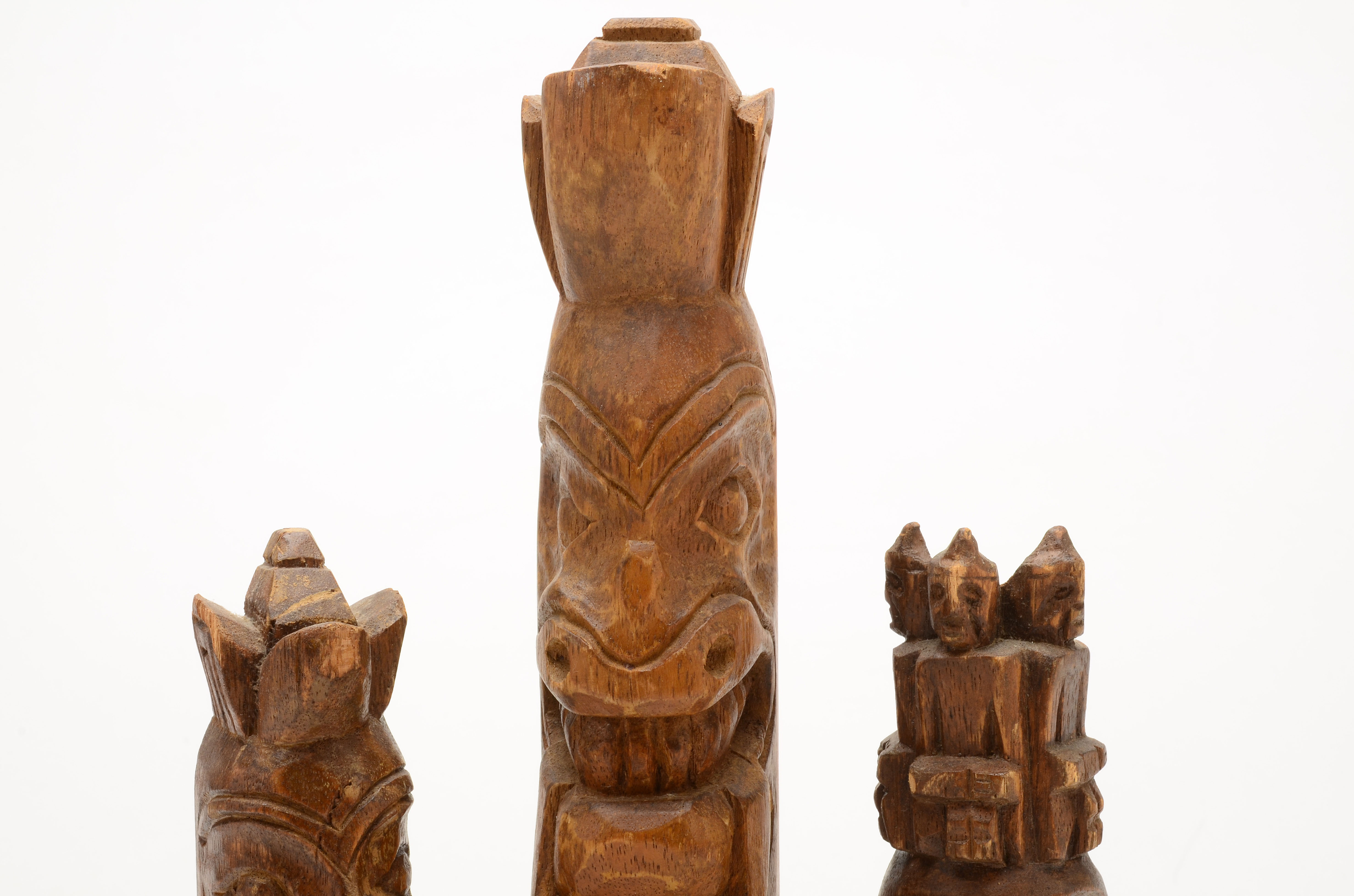 Native Alaskan Inspired Wood Carvings
