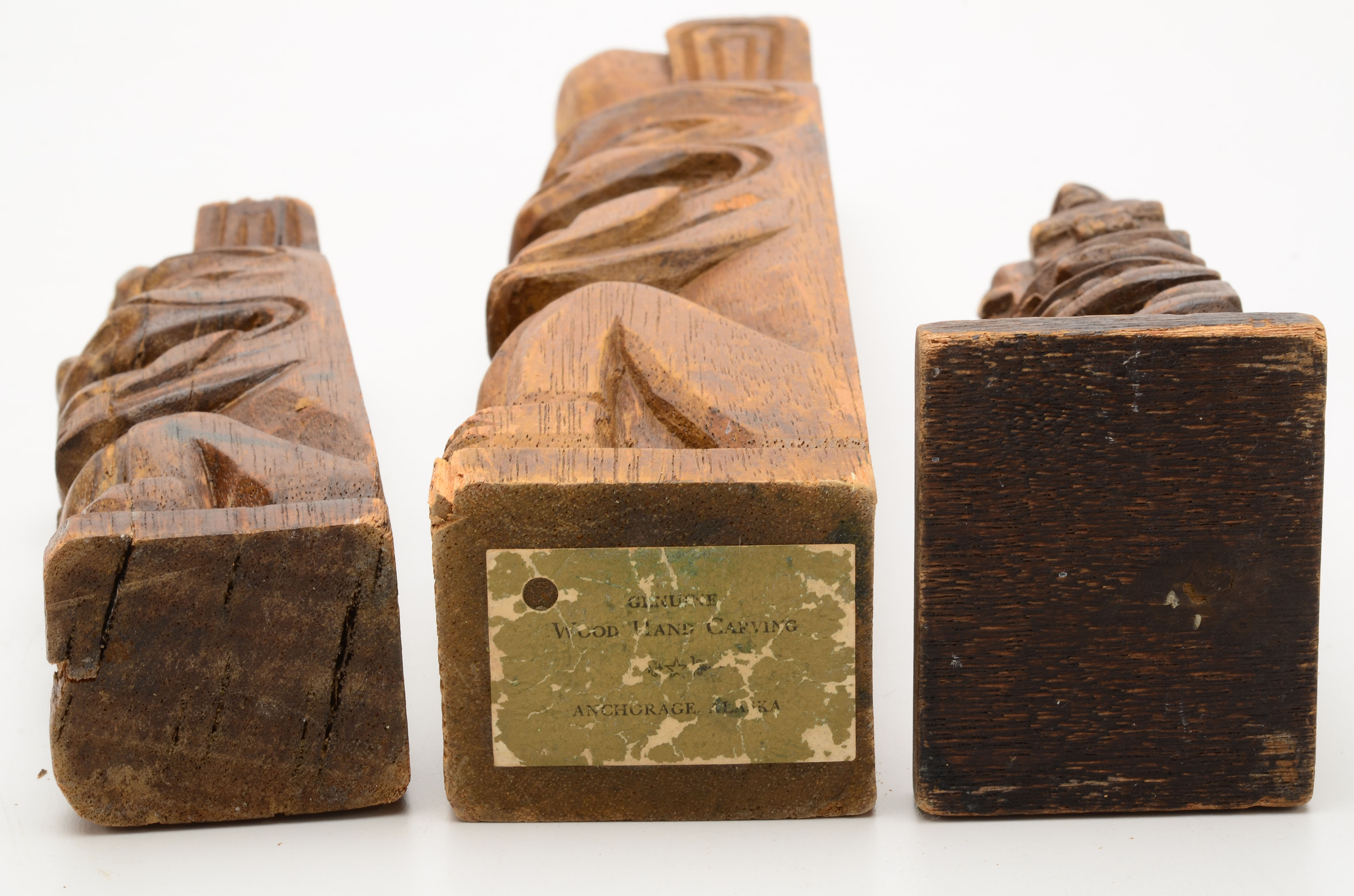 Native Alaskan Inspired Wood Carvings