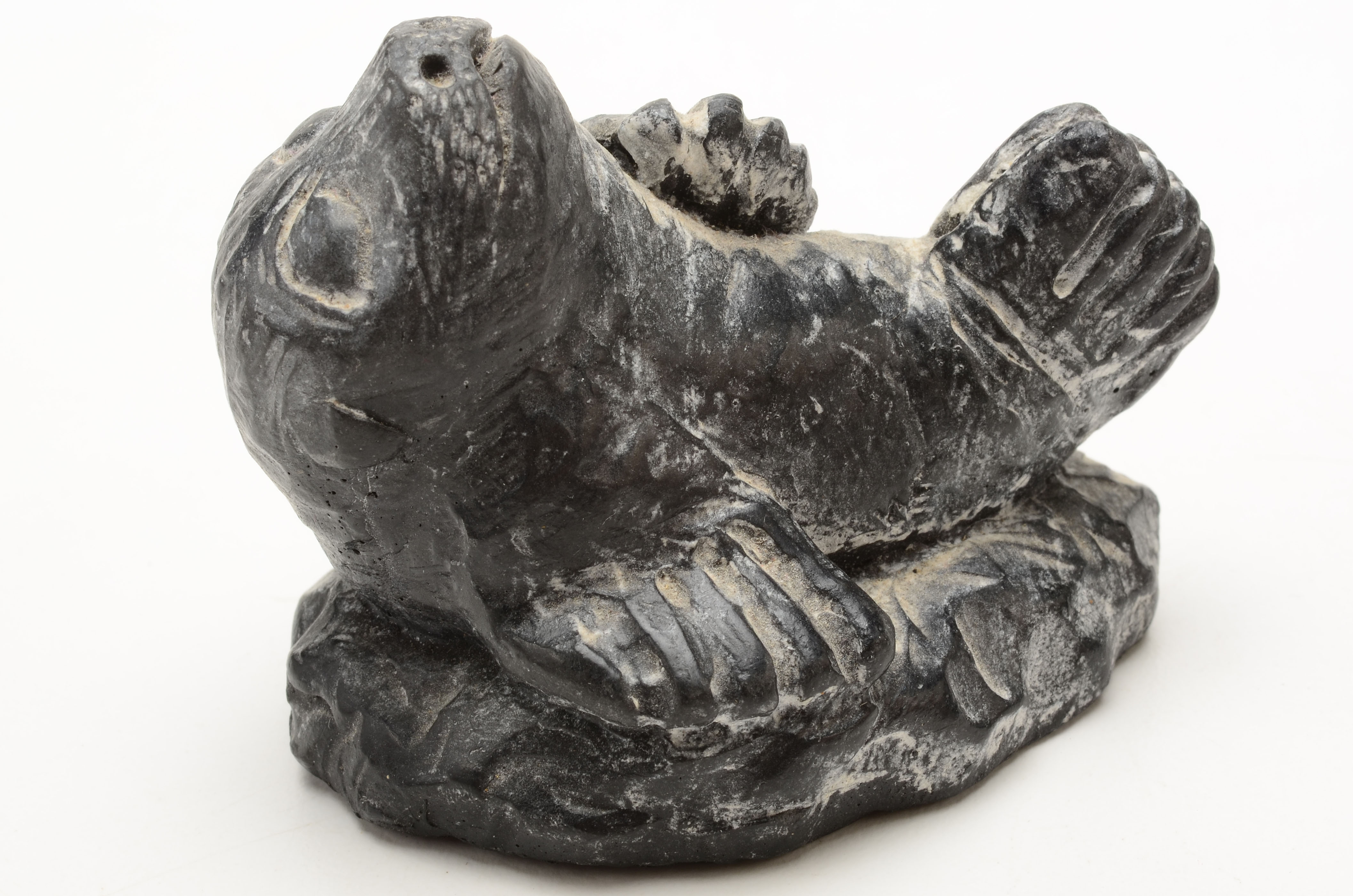 Wolf Original Handmade Inuit Soapstone Sculptures EBTH