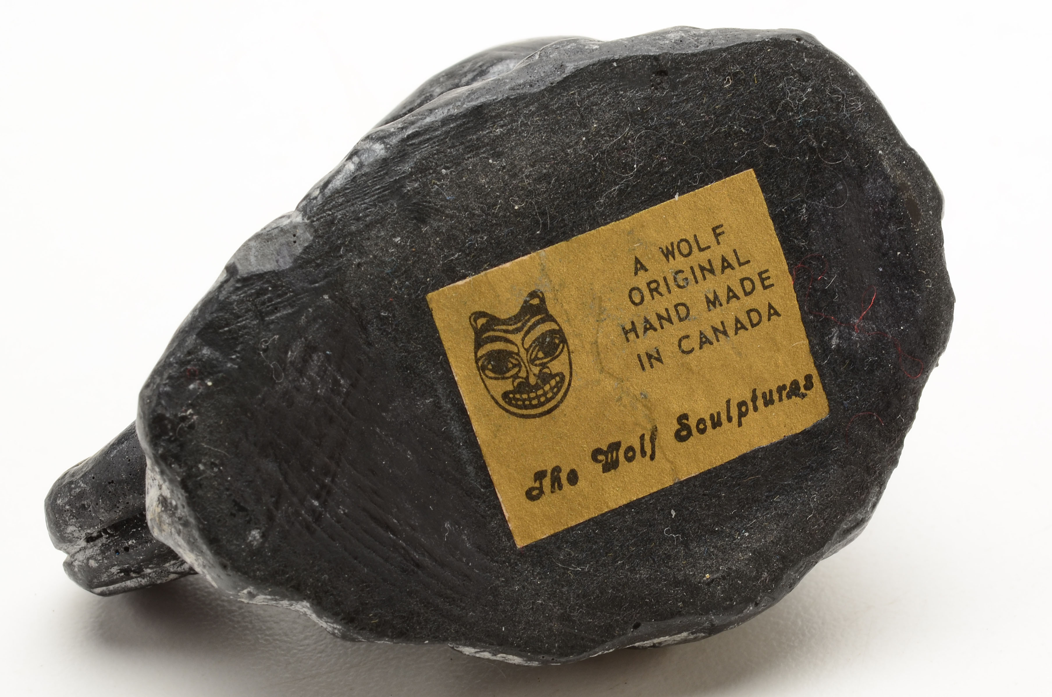 Wolf Original Handmade Inuit Soapstone Sculptures