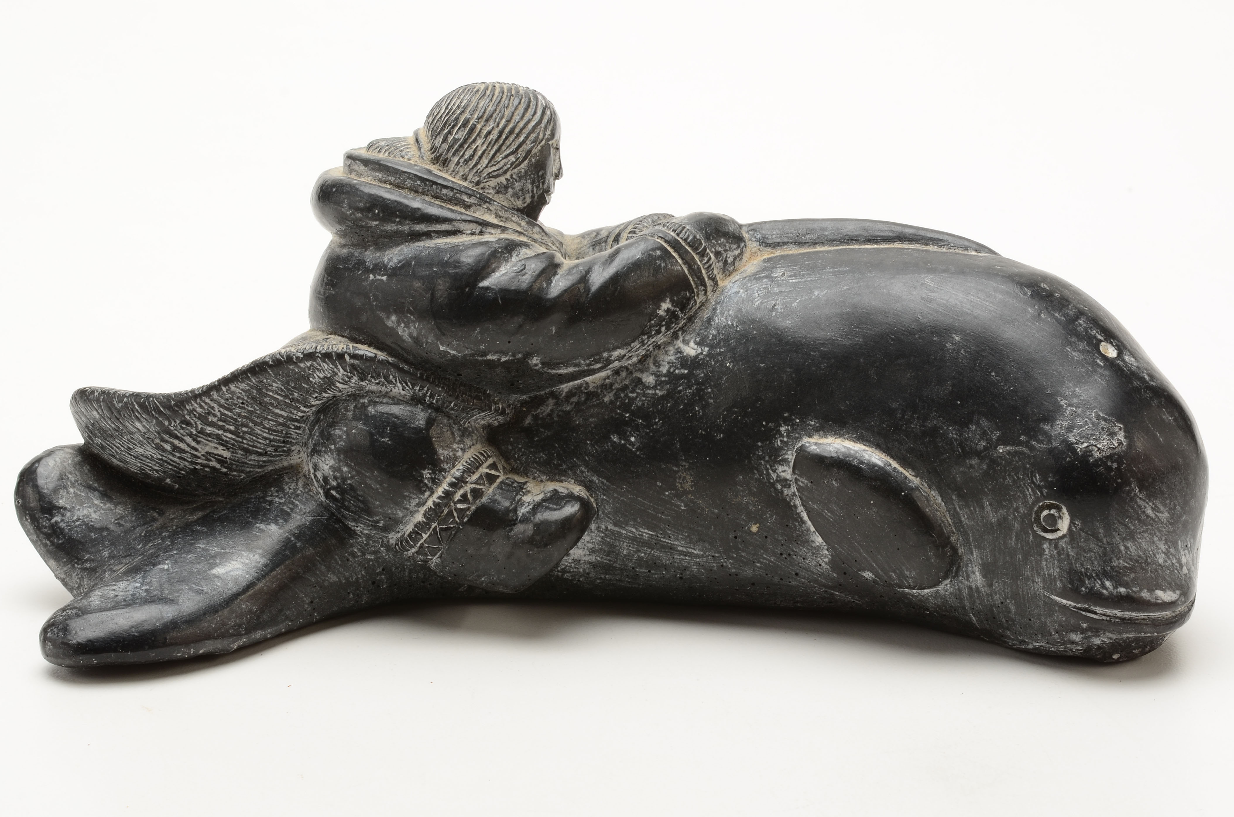 Wolf Original Handmade Inuit Soapstone Sculptures