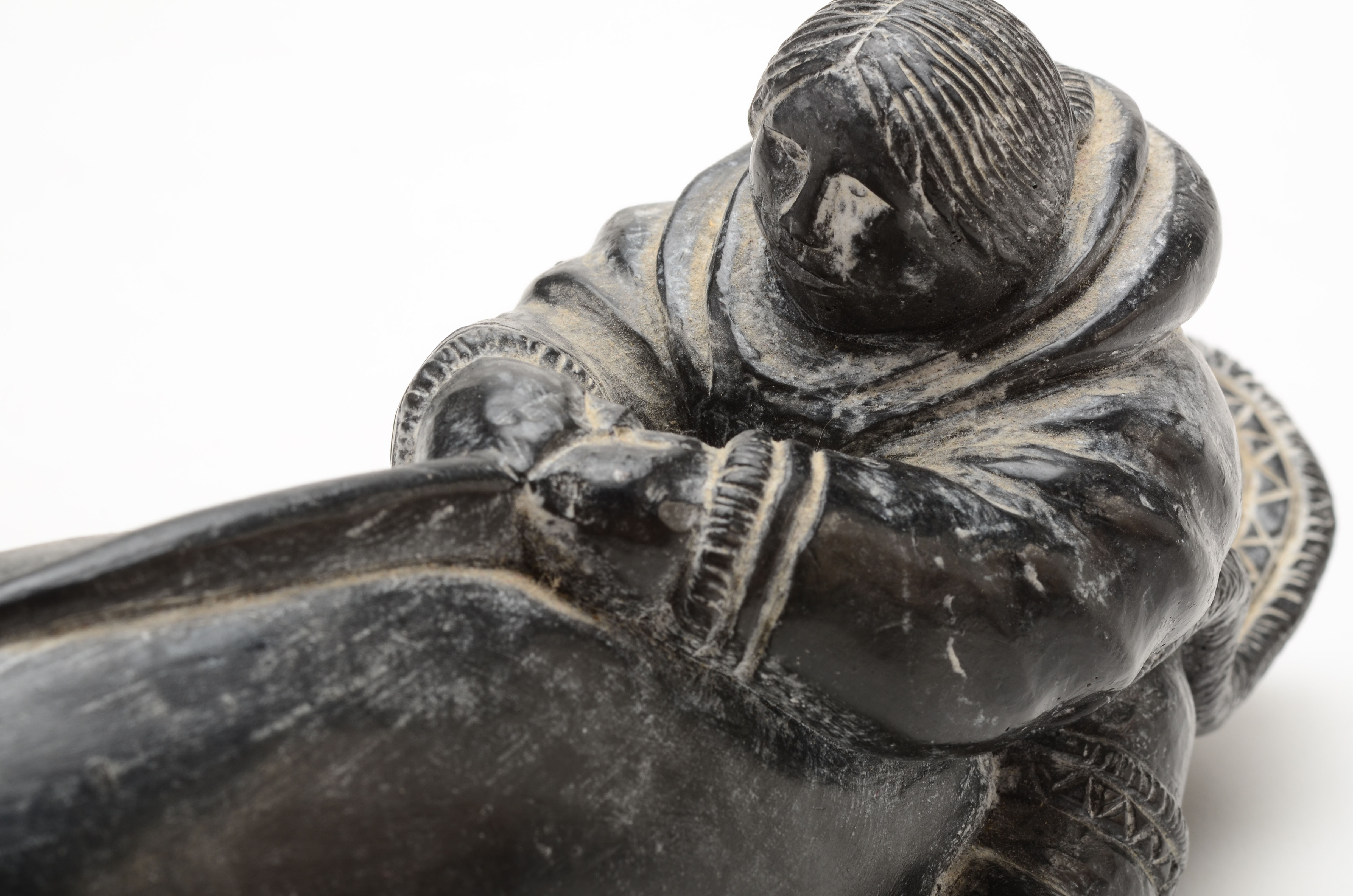 Wolf Original Handmade Inuit Soapstone Sculptures