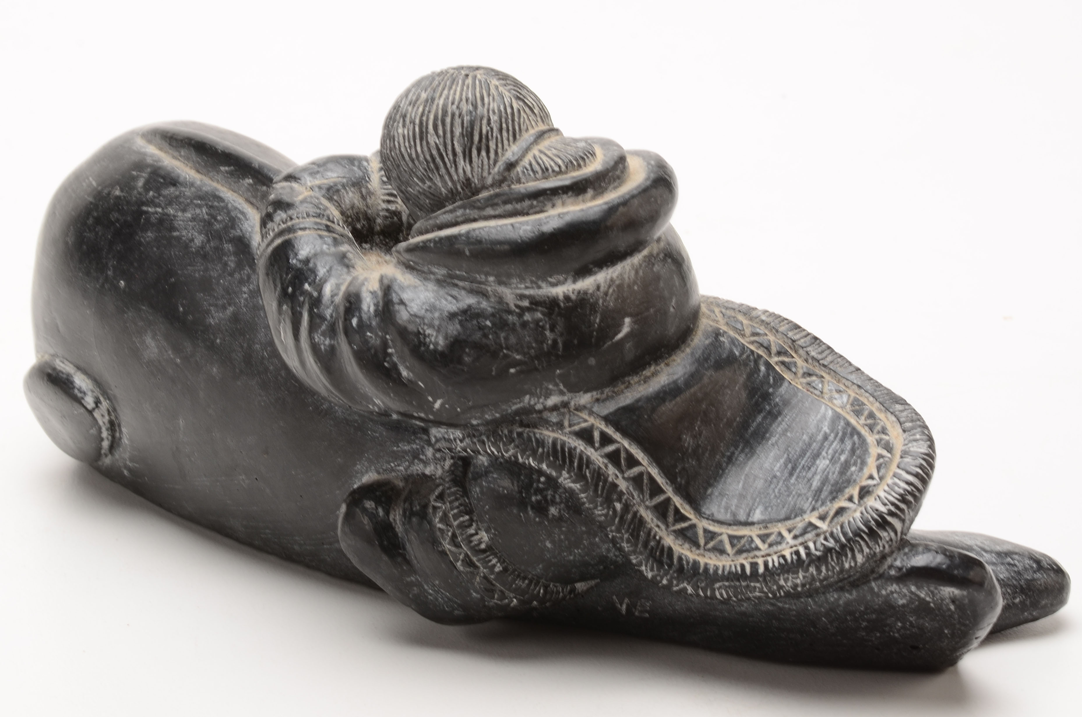 Wolf Original Handmade Inuit Soapstone Sculptures