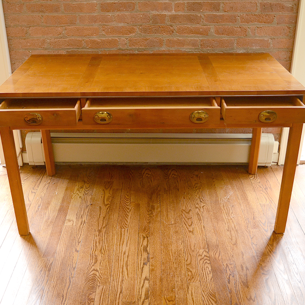 Three-Drawer Writing Table