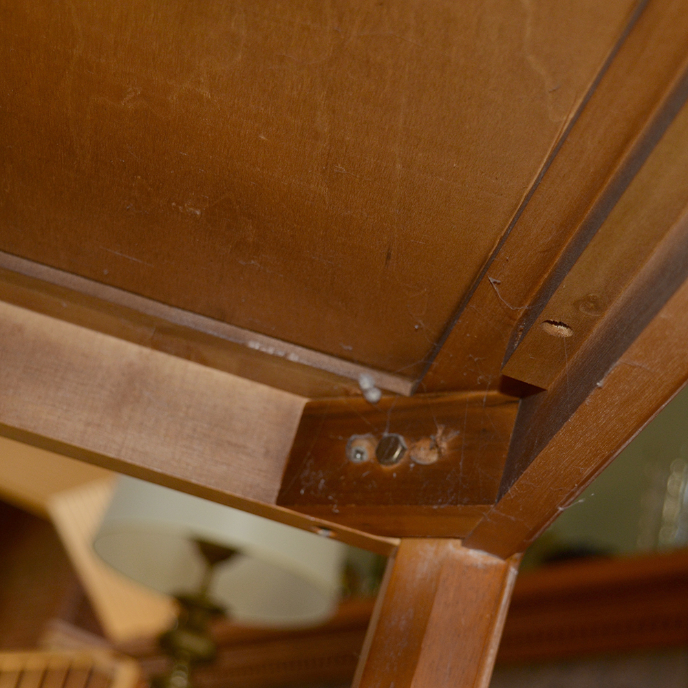Three-Drawer Writing Table