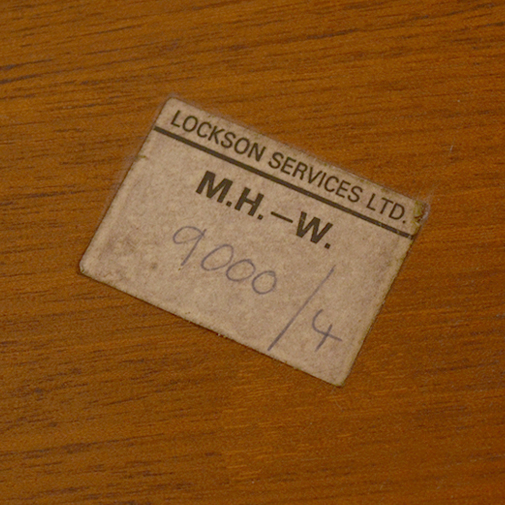 Three-Drawer Writing Table