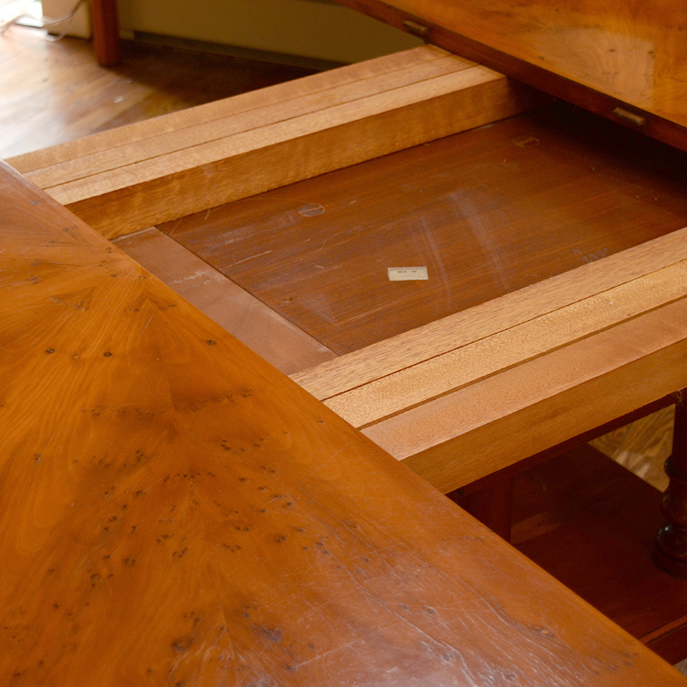 Contemporary Single-Pedestal Dining Table