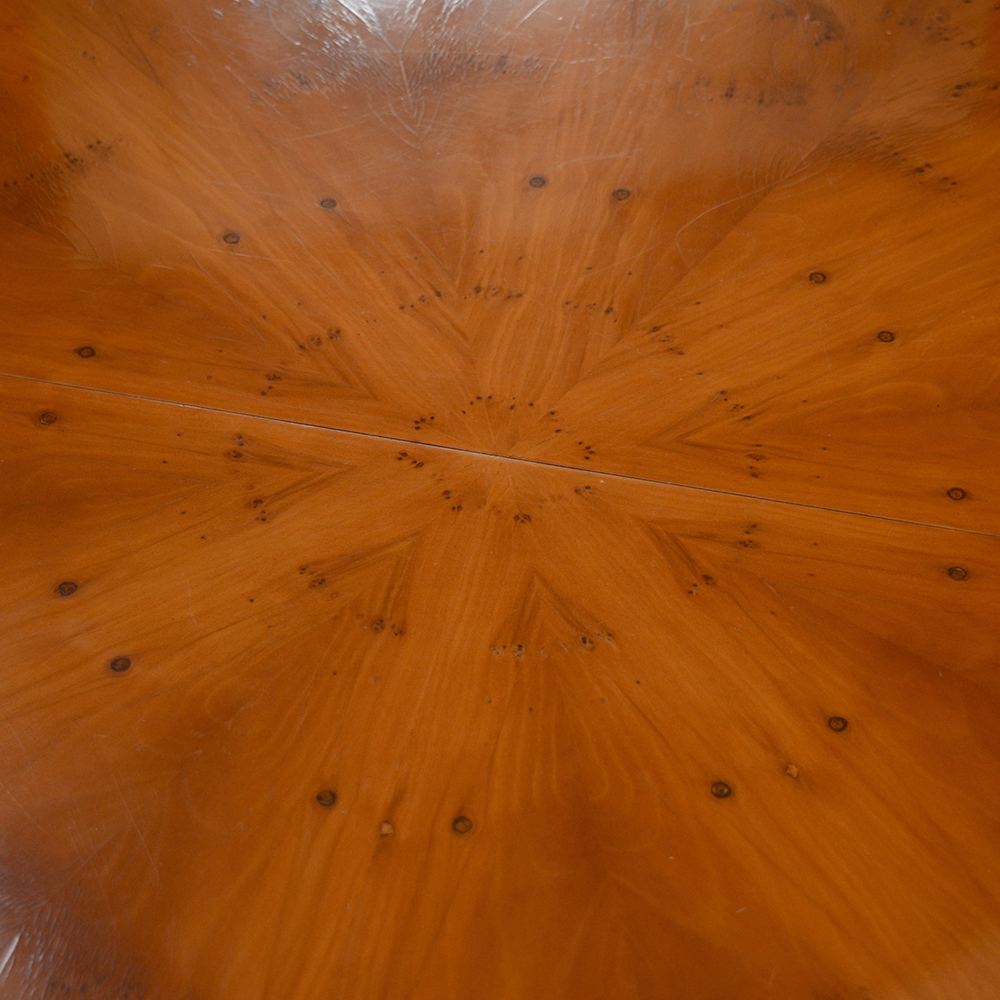 Contemporary Single-Pedestal Dining Table