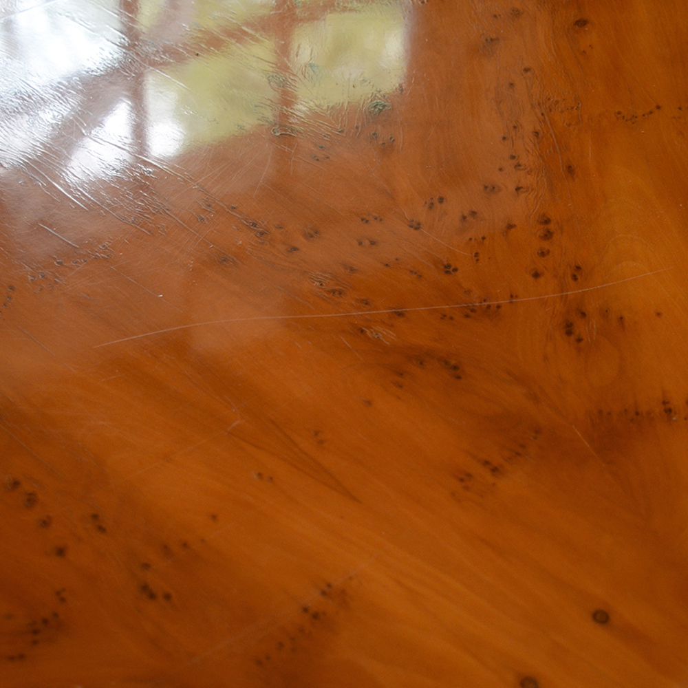 Contemporary Single-Pedestal Dining Table