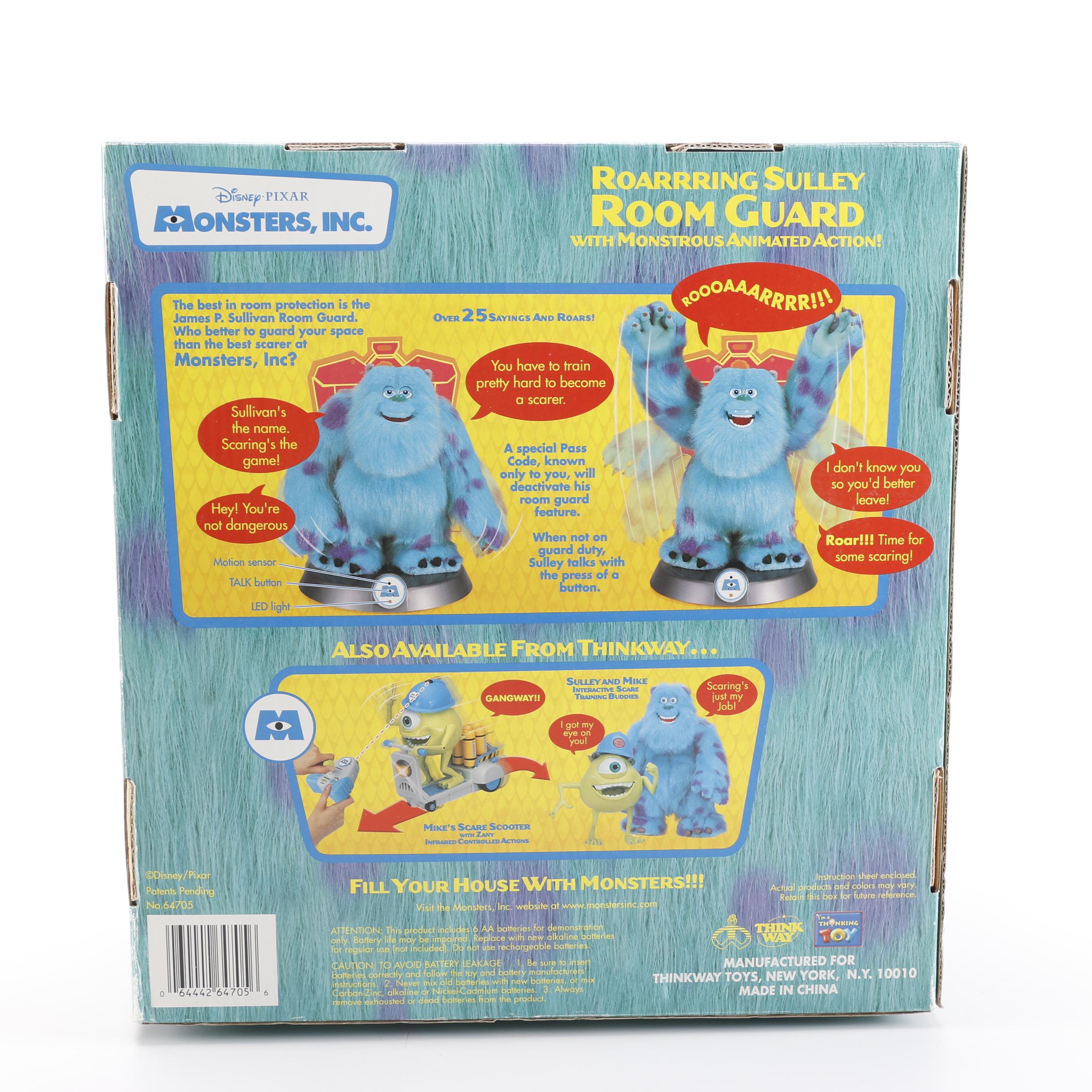 Disney/Pixar "Monsters, Inc." Electronic Toys