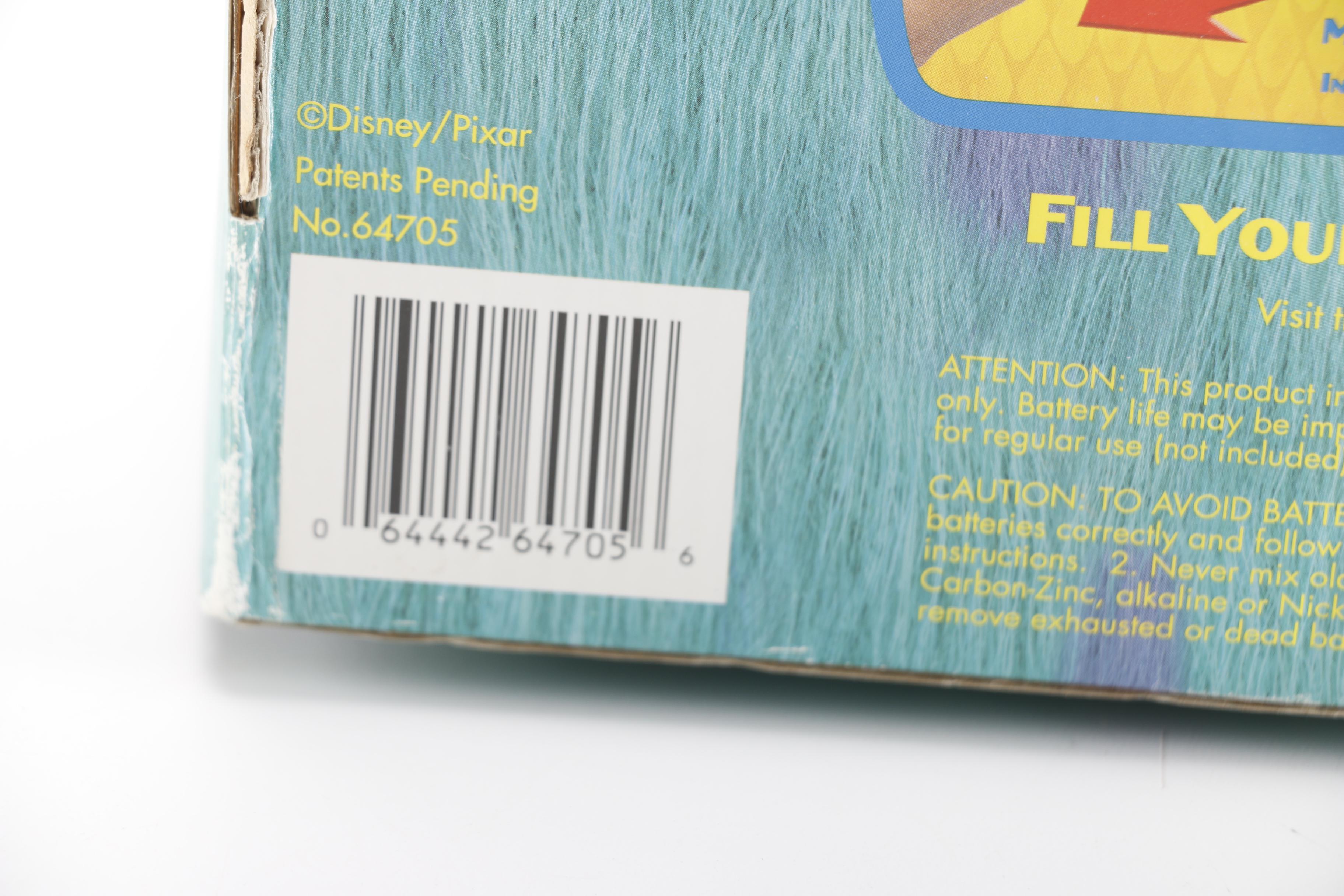 Disney/Pixar "Monsters, Inc." Electronic Toys