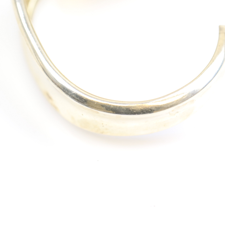 Vintage Harryman Sterling Silver Tapered Cuff