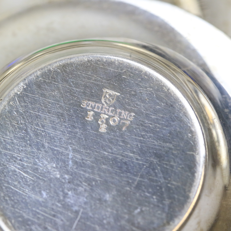 Set of Vintage Simons Brothers Sterling Silver Trinket Dishes