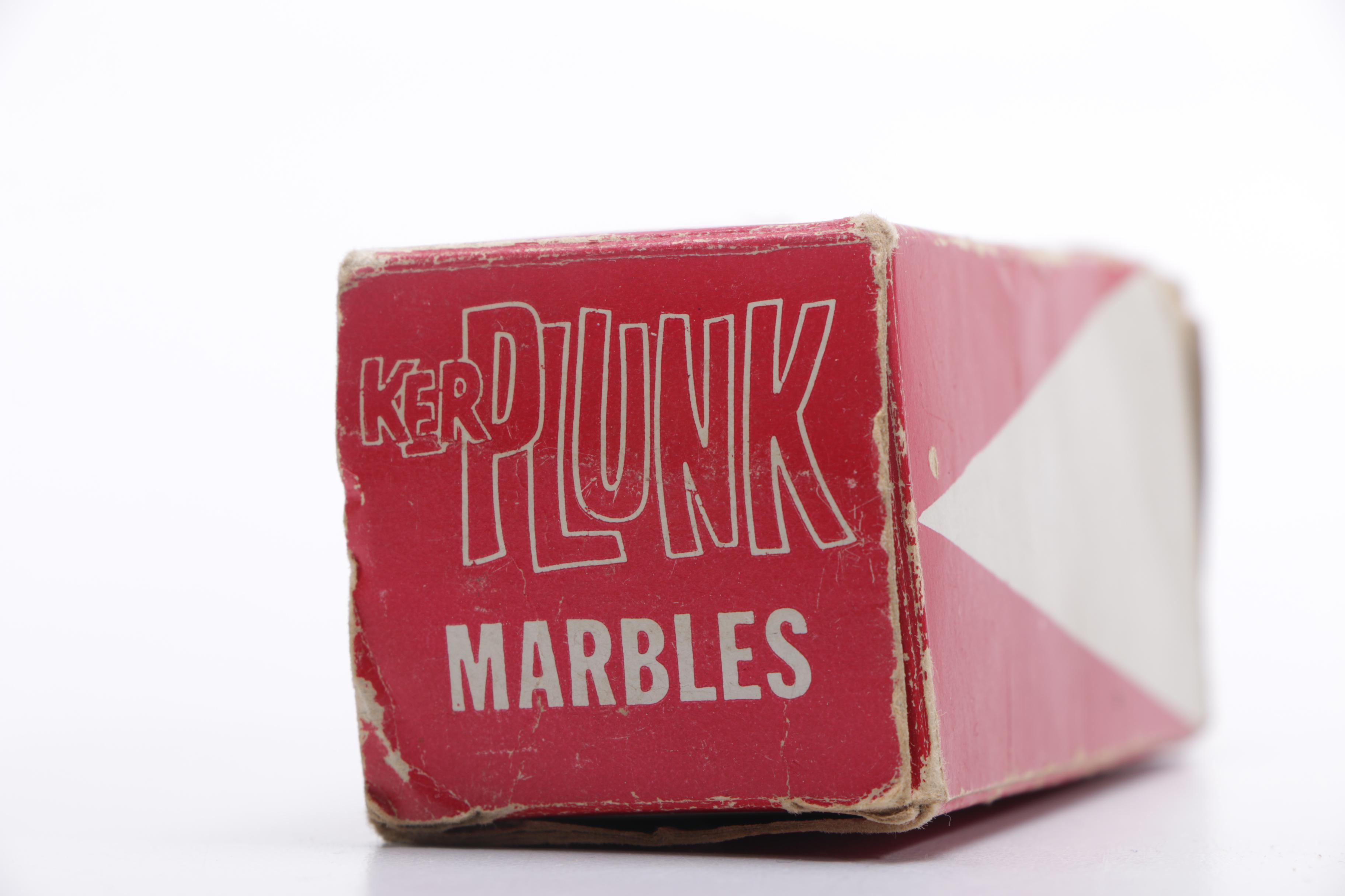 Red and Orange Glass Marbles