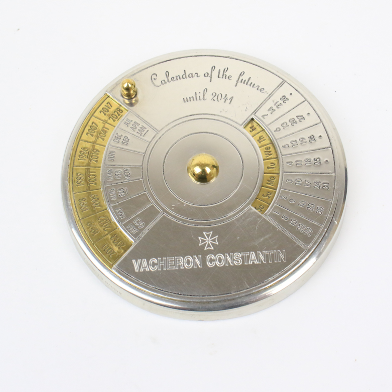 Vintage Vacheron Constantine Desk Calendar