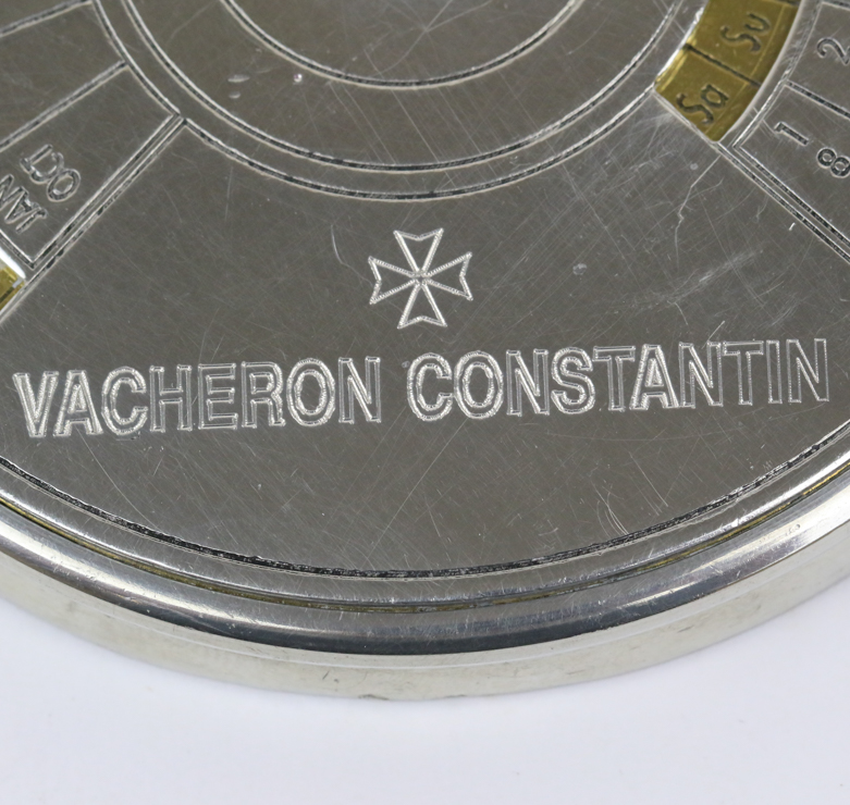 Vintage Vacheron Constantine Desk Calendar