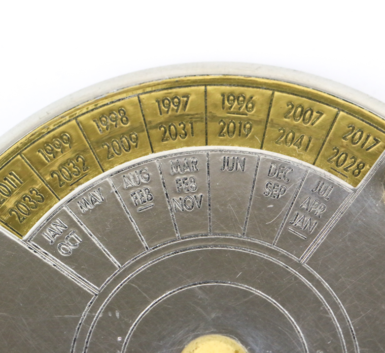 Vintage Vacheron Constantine Desk Calendar