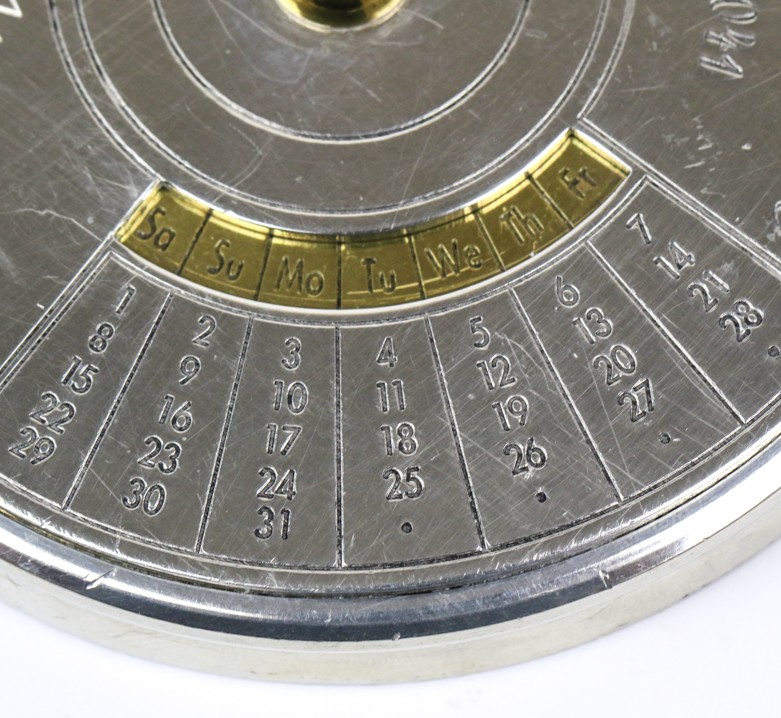 Vintage Vacheron Constantine Desk Calendar